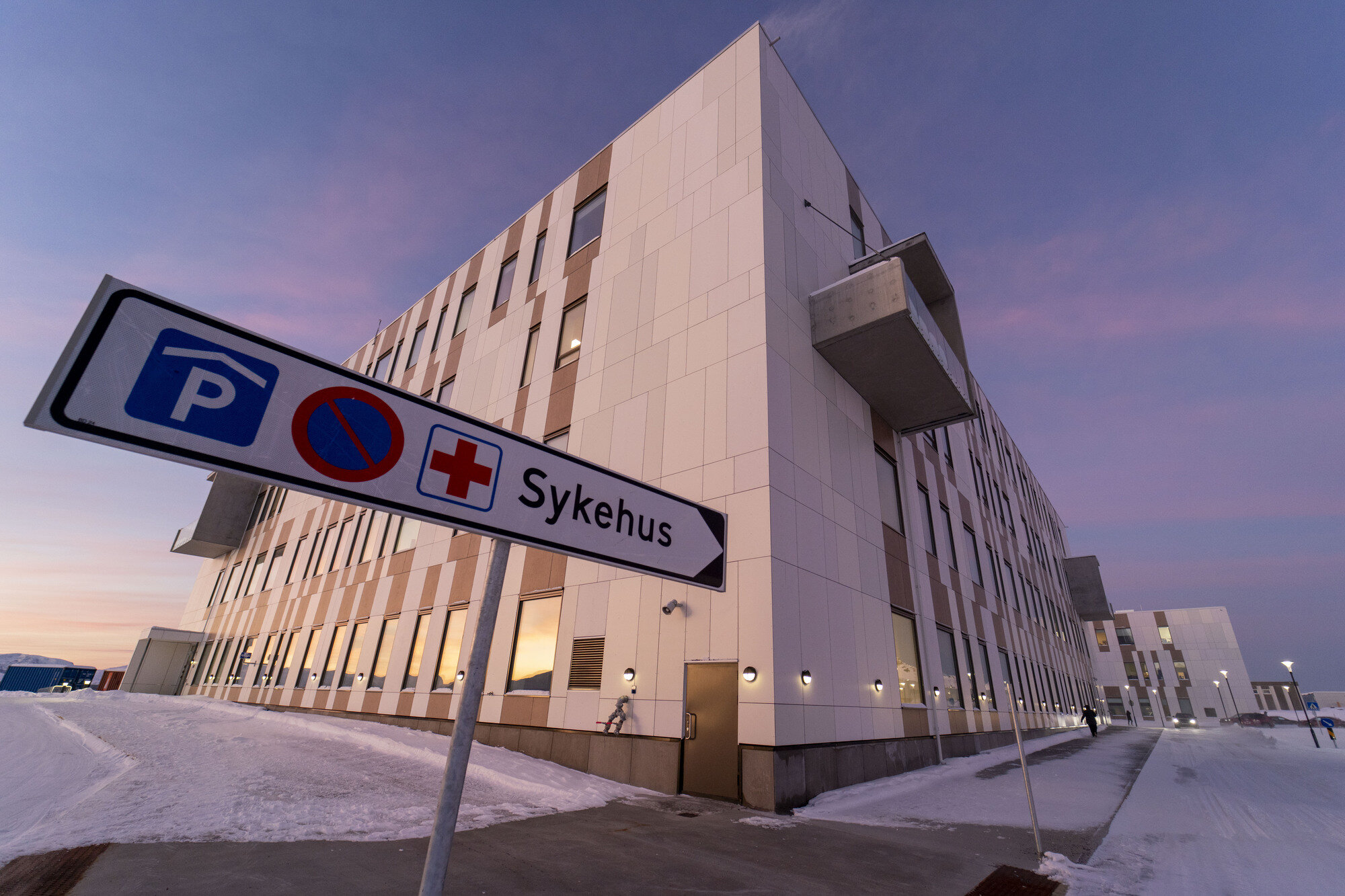 Bilde av Finnmarkssykehuset i Hammerfest