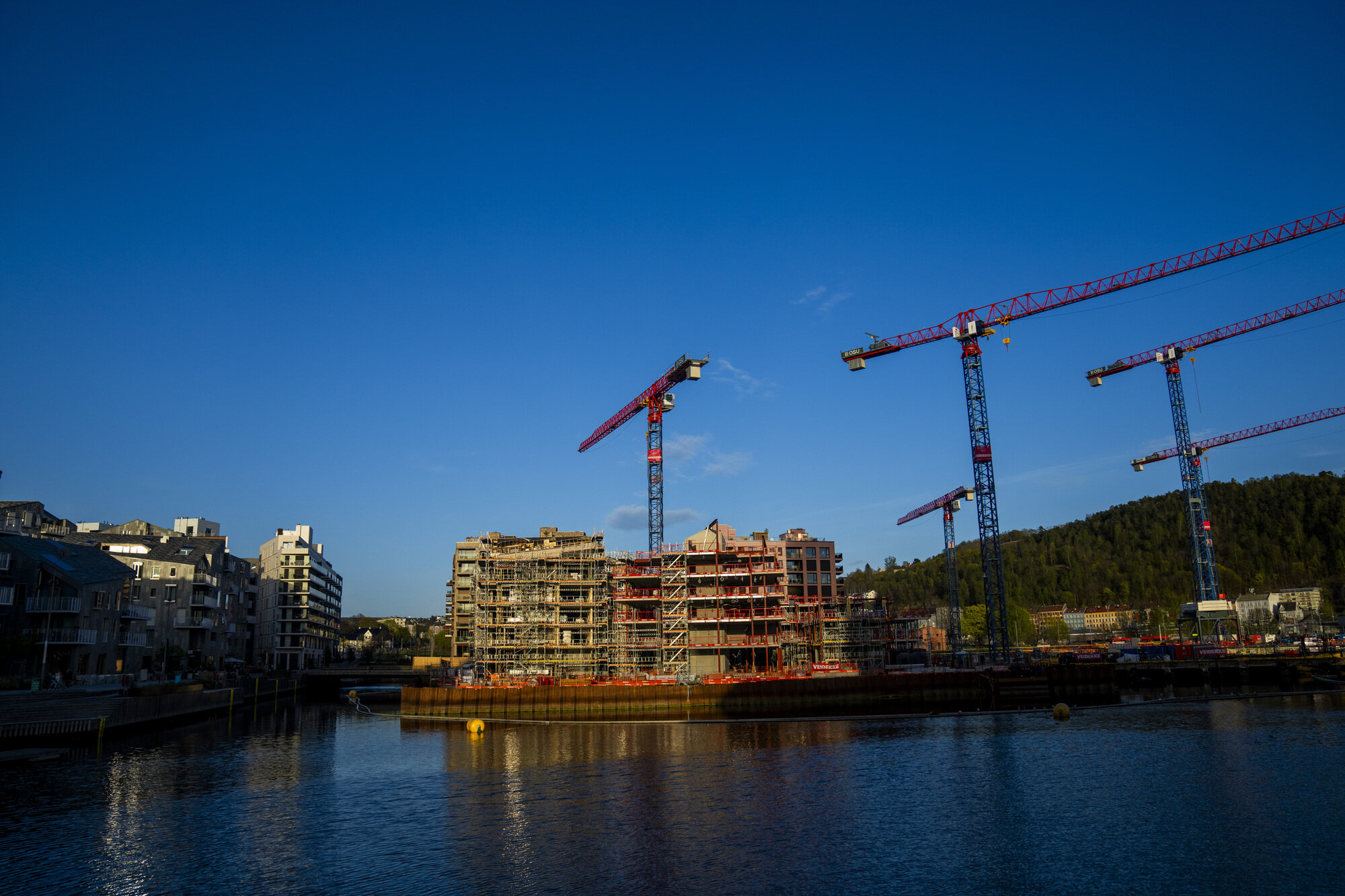 Bildet viser utbygging av Bjørvika i Oslo Bildet viser utbygging av Bjørvika i Oslo