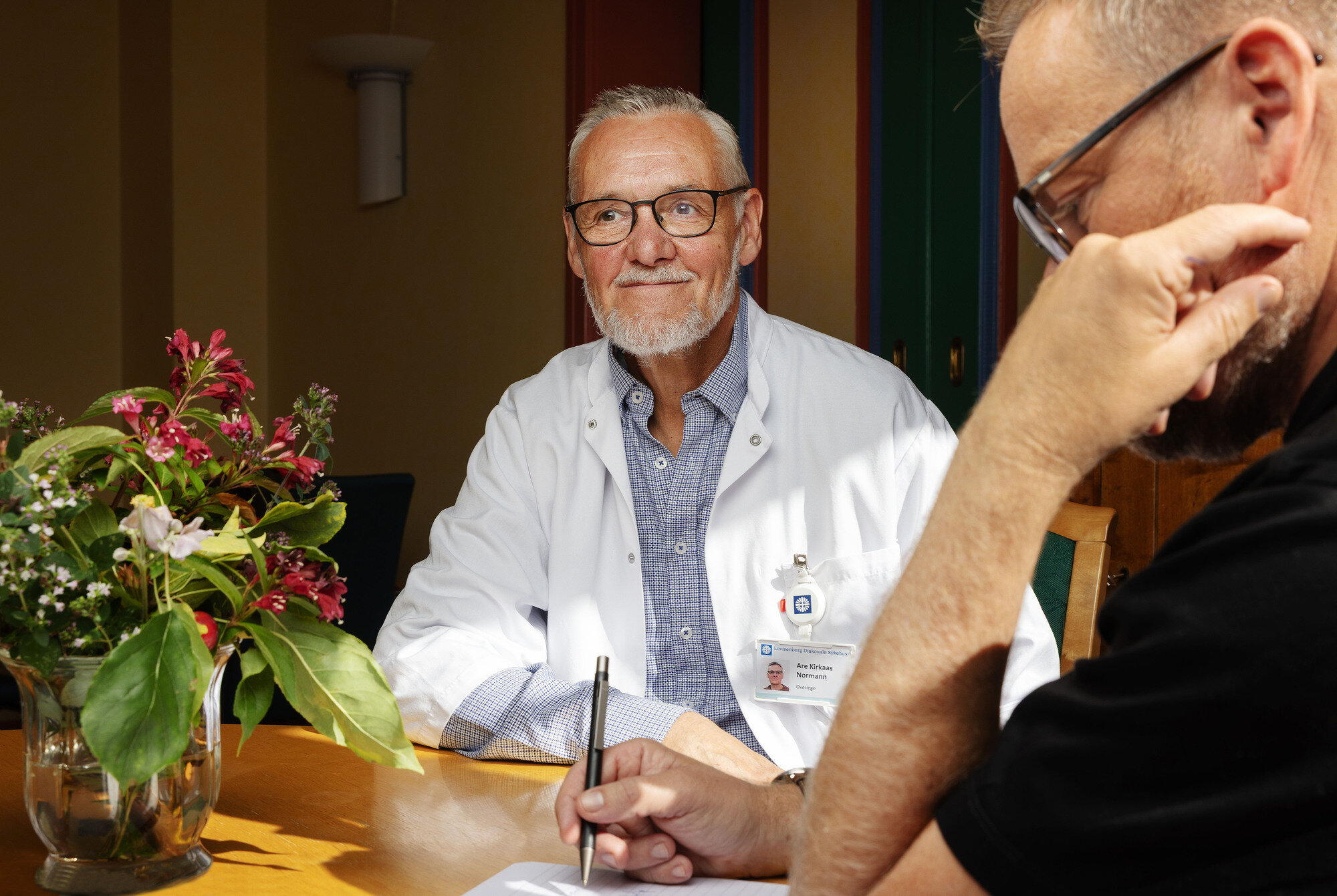 Bilde av Are Kirkås Normann og Kjartan Brügger Bjånesøy