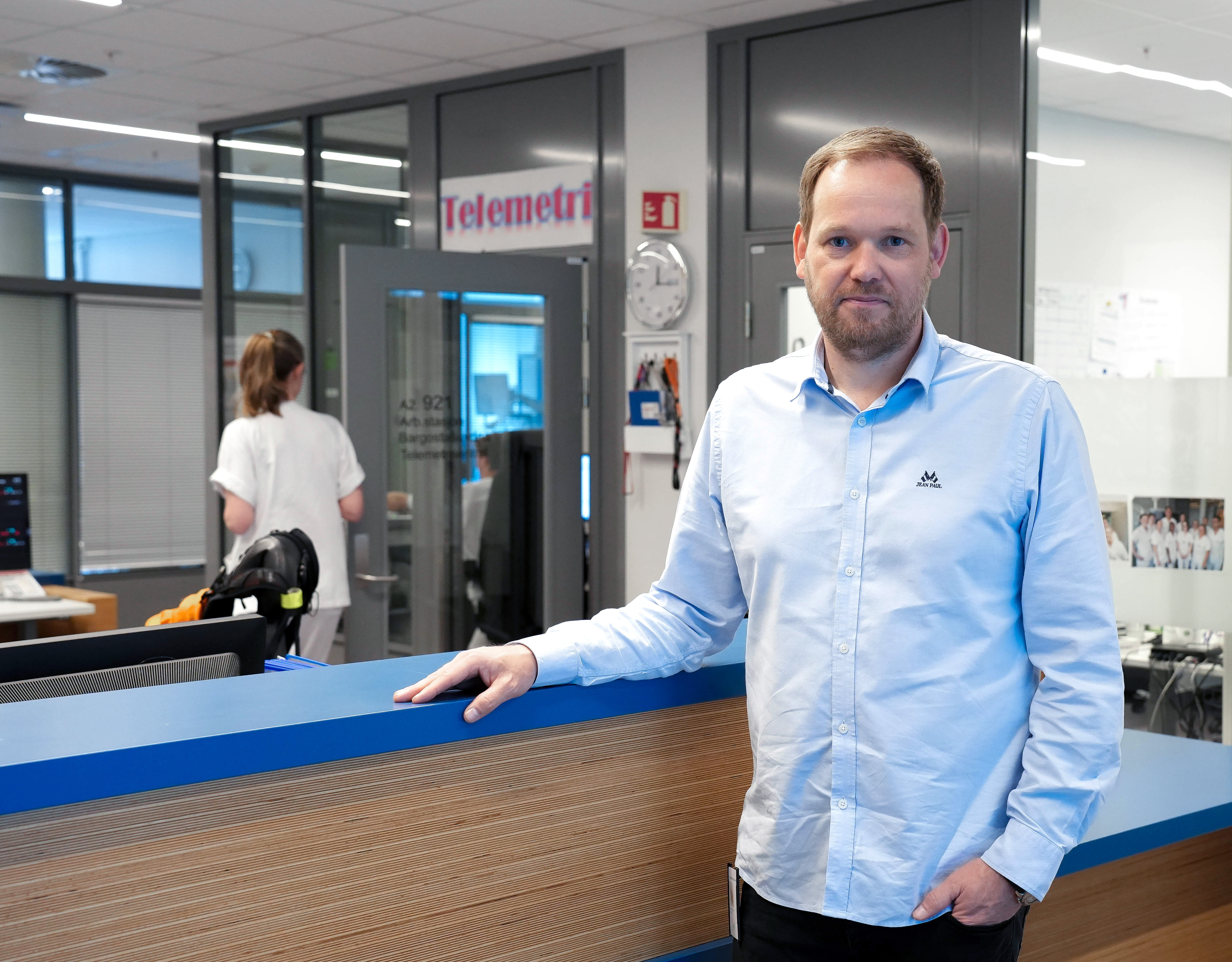 Bildet viser klinikkleder Per B. Rønning i Medisinsk klinikk UNN Tromsø.