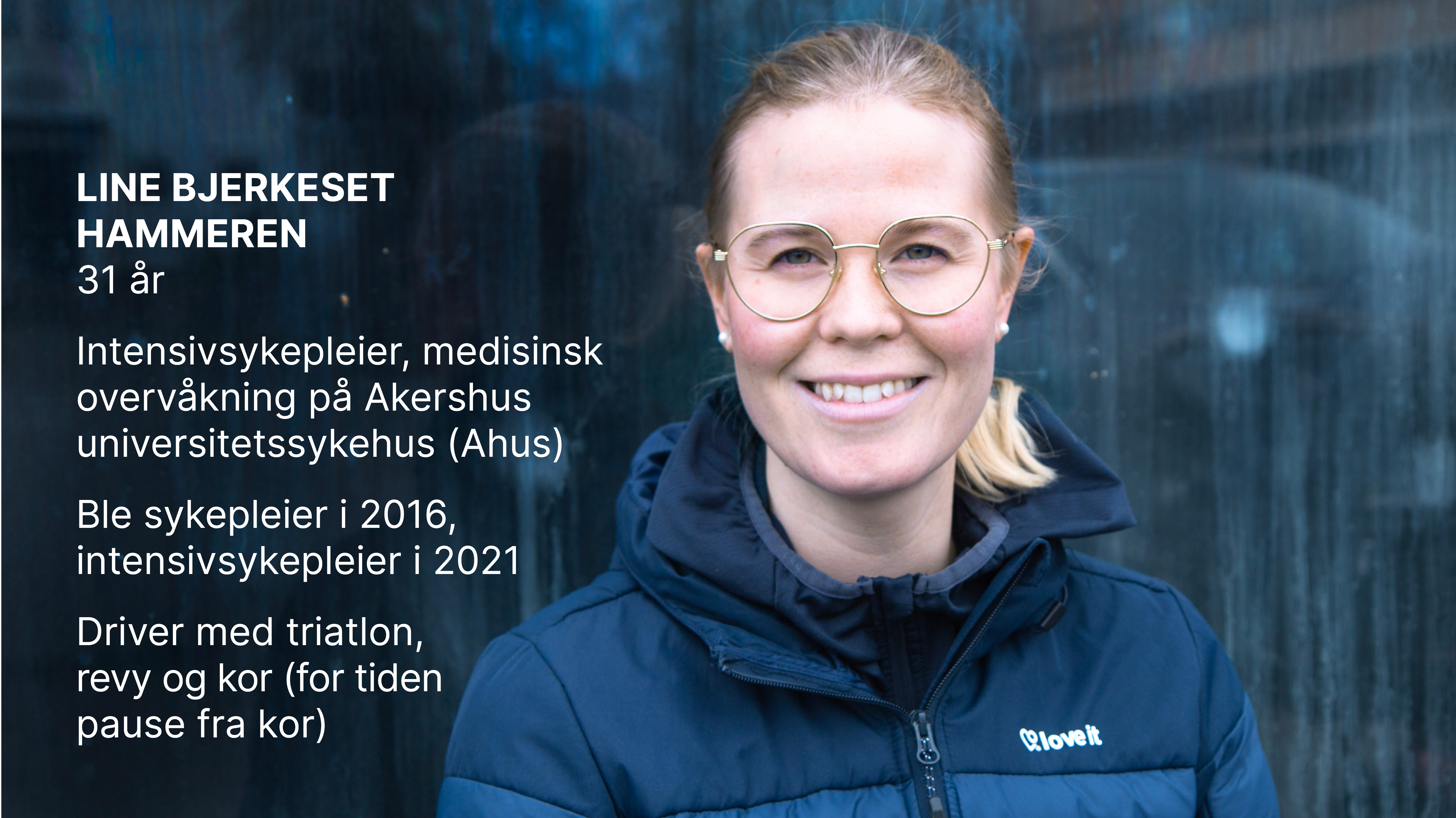 Bildet viser Line Bjerkeset Hammeren