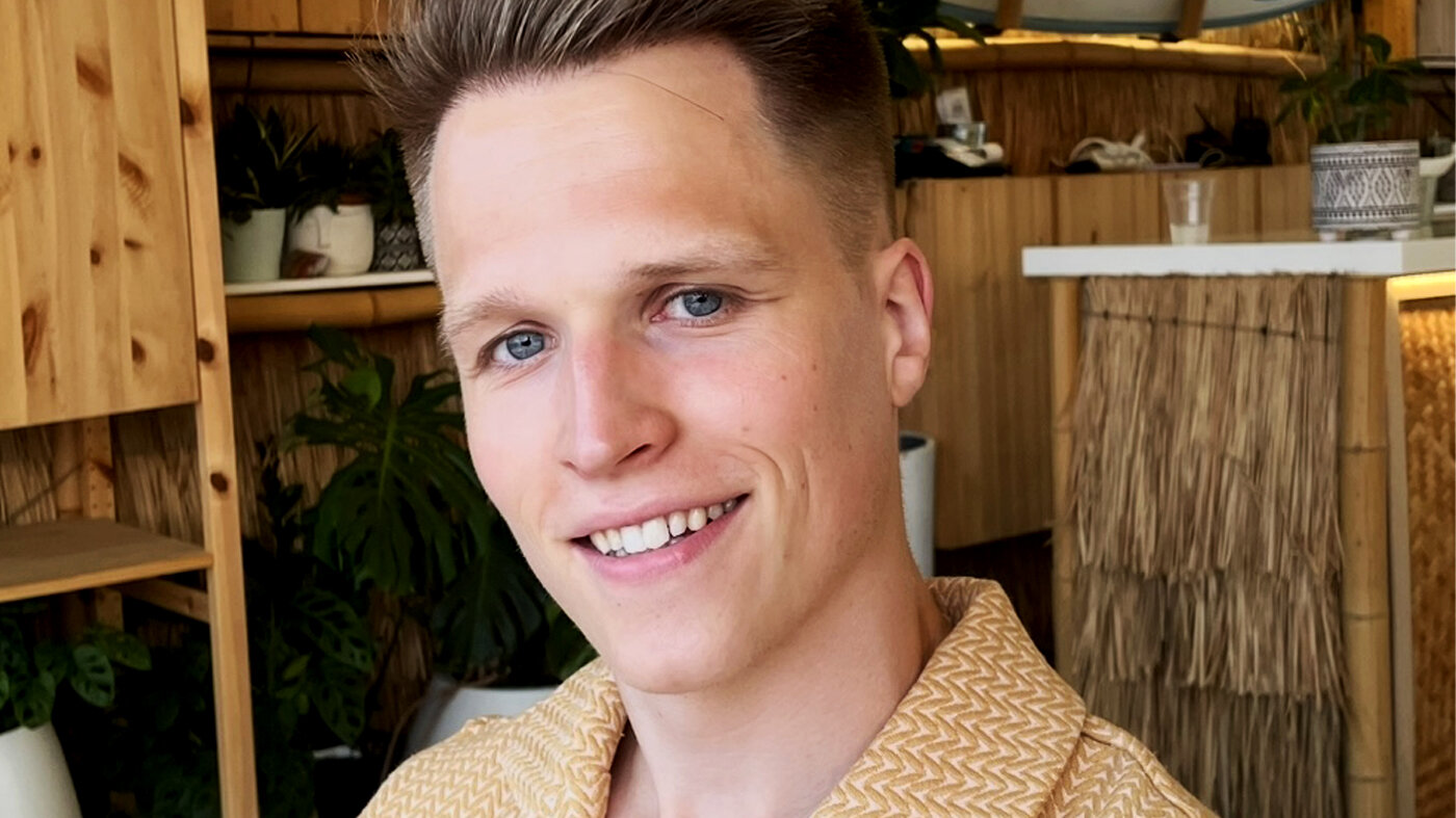 Bildet viser et portrett av Amund Korneliussen