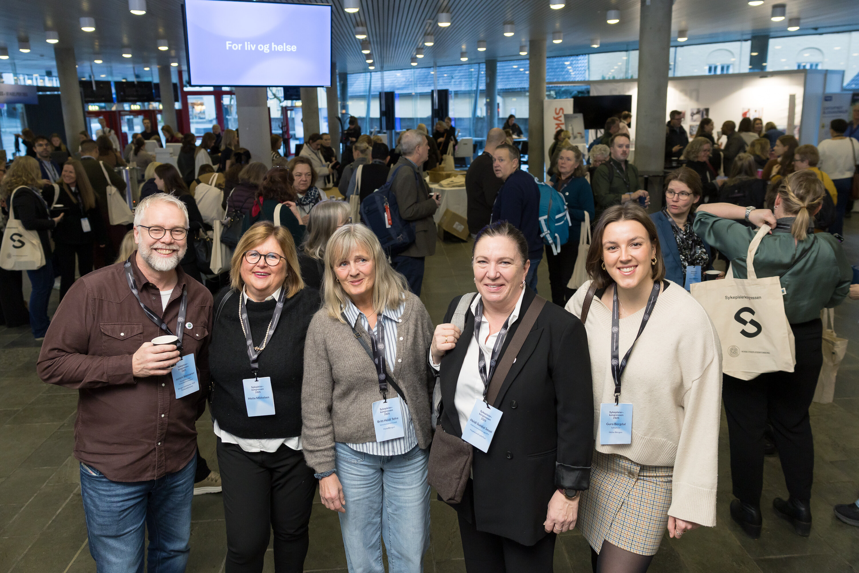 bilder fra sykepleiekongressen 2025