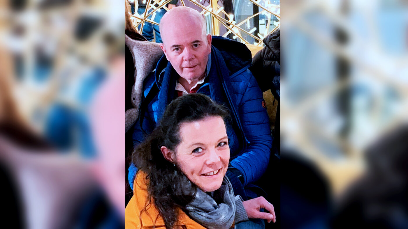 Rikhard Rune og hans eldste datter Monica Juuhl. Bildet viser Rikhard Rune og hans eldste datter Monica Juuhl.