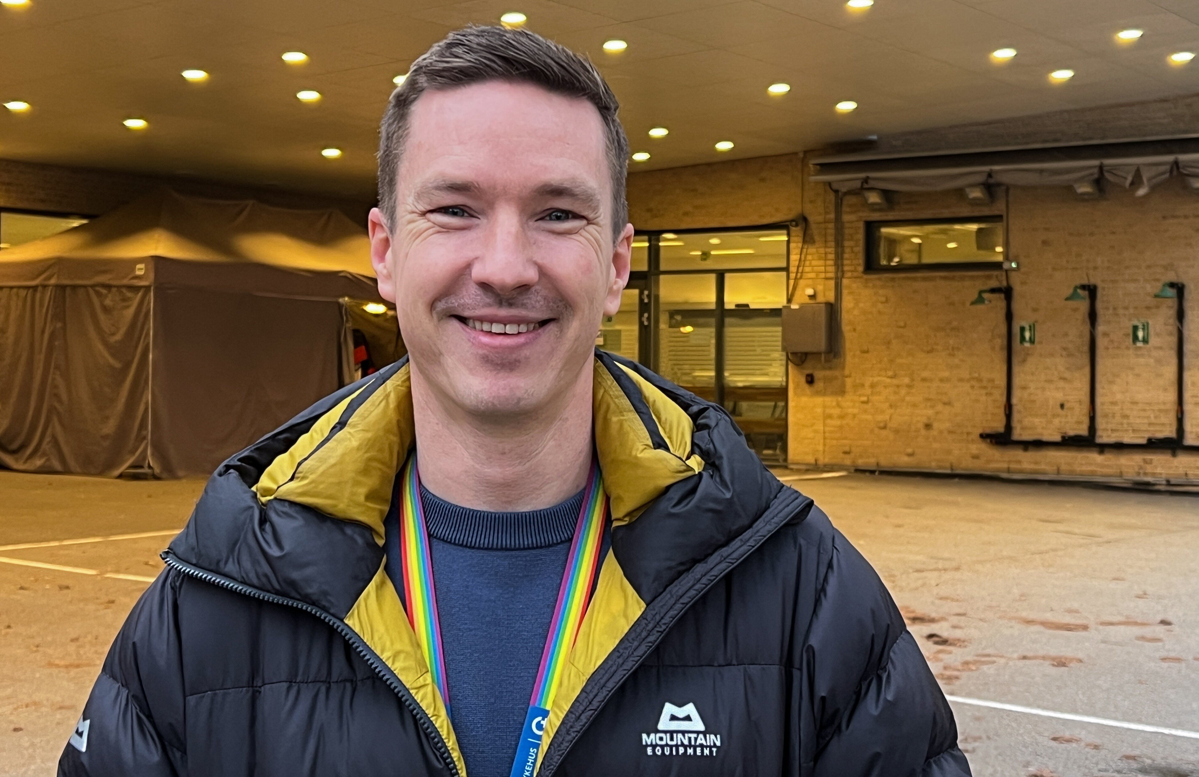 Bildet viser Håvard Vangdal.