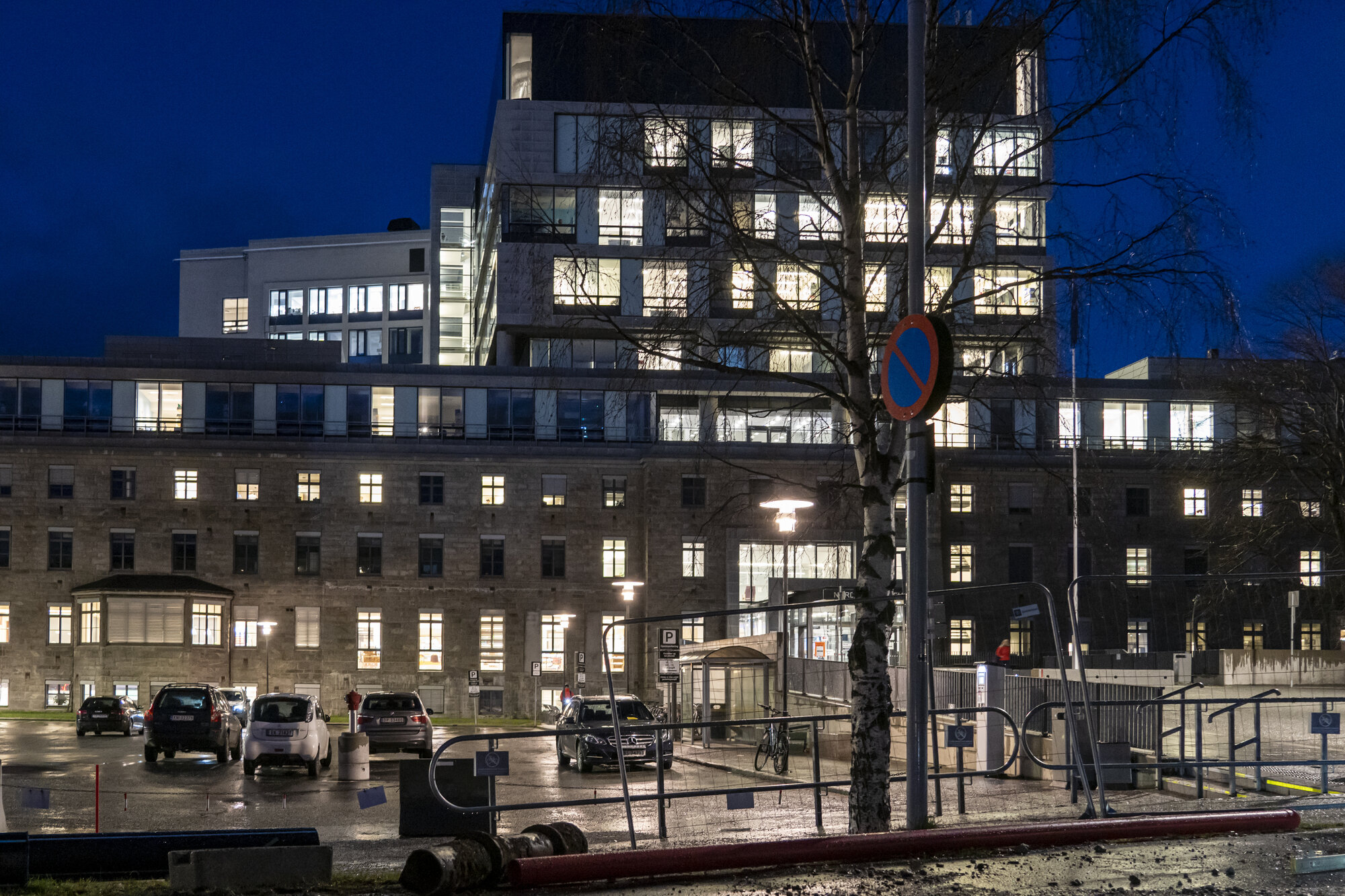 Bildet viser Nordlandssykehuset i Bodø sentrum.