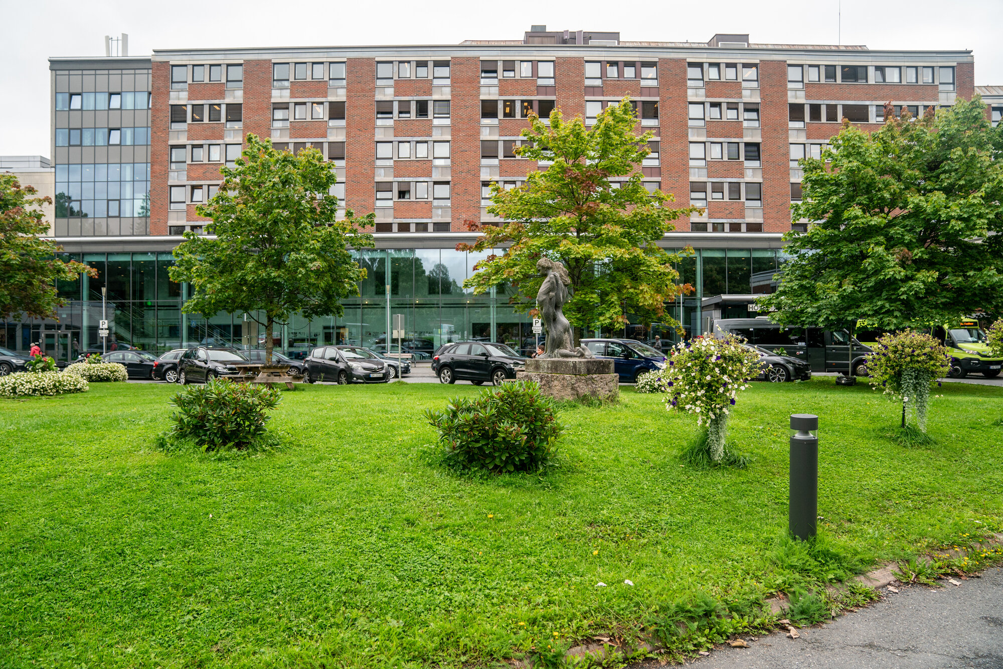 Bildet viser Bærum sykehus