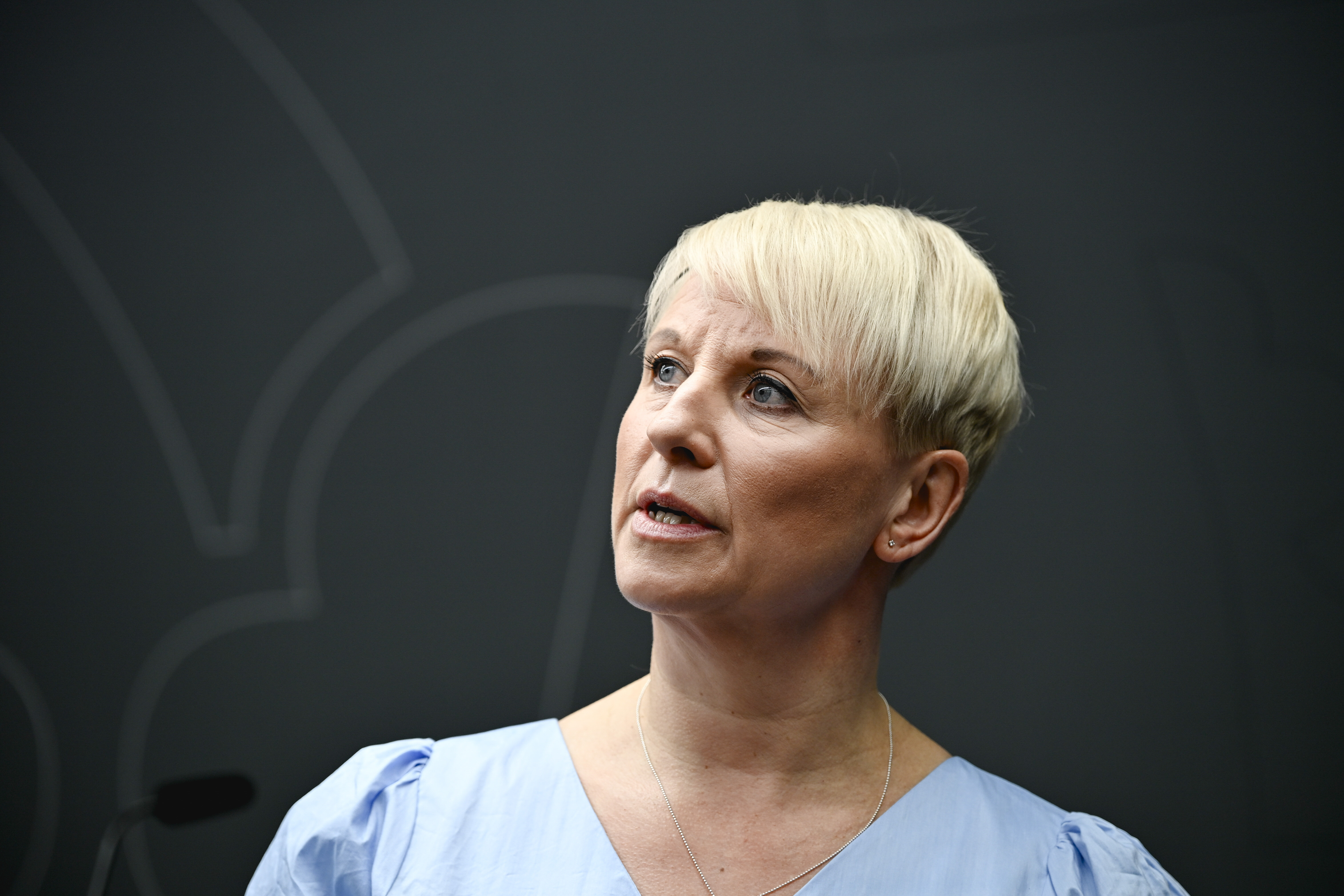 Äldre- och socialförsäkringsminister i Sverige Anne Tenje (M)