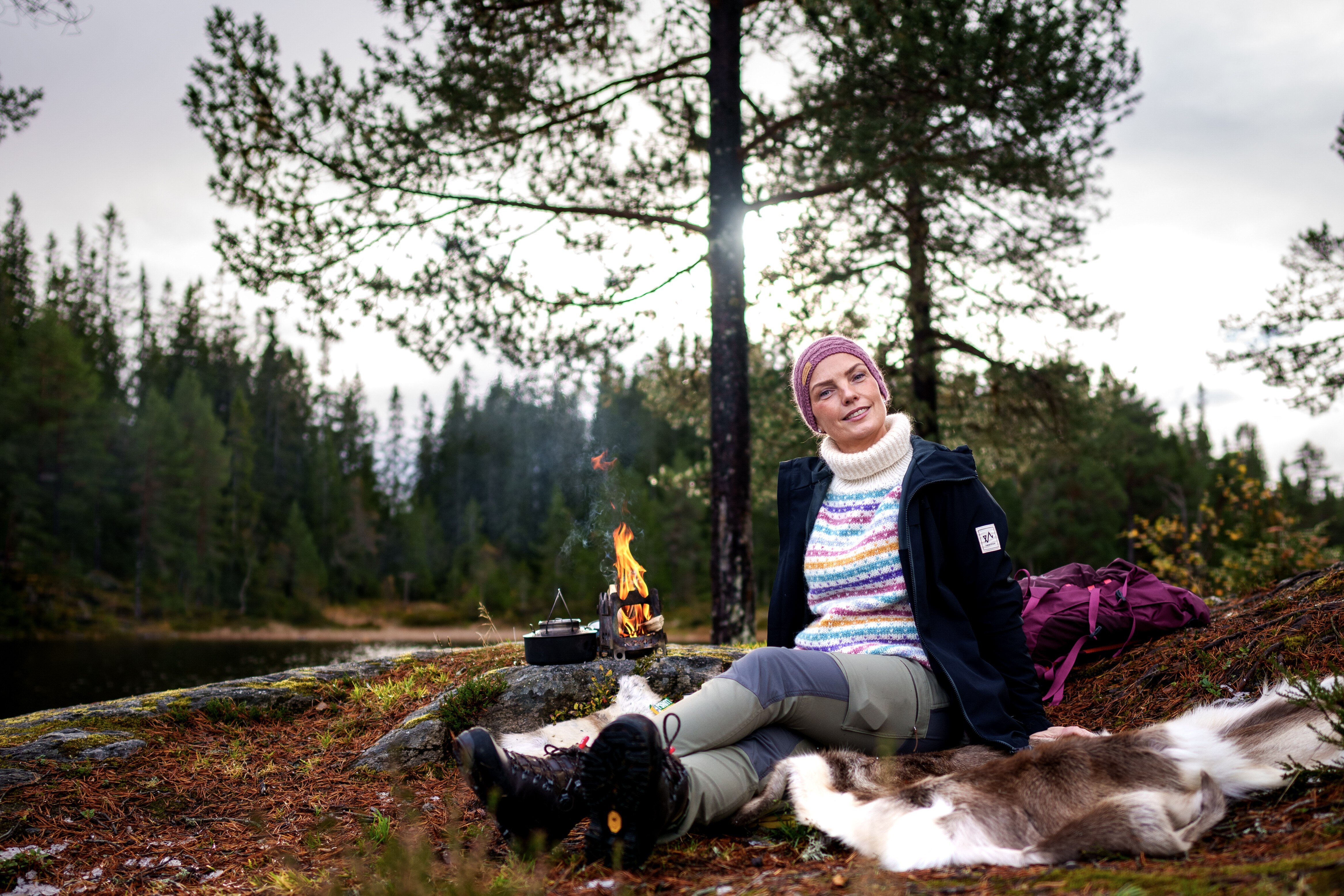 Karen Bjørk i naturen