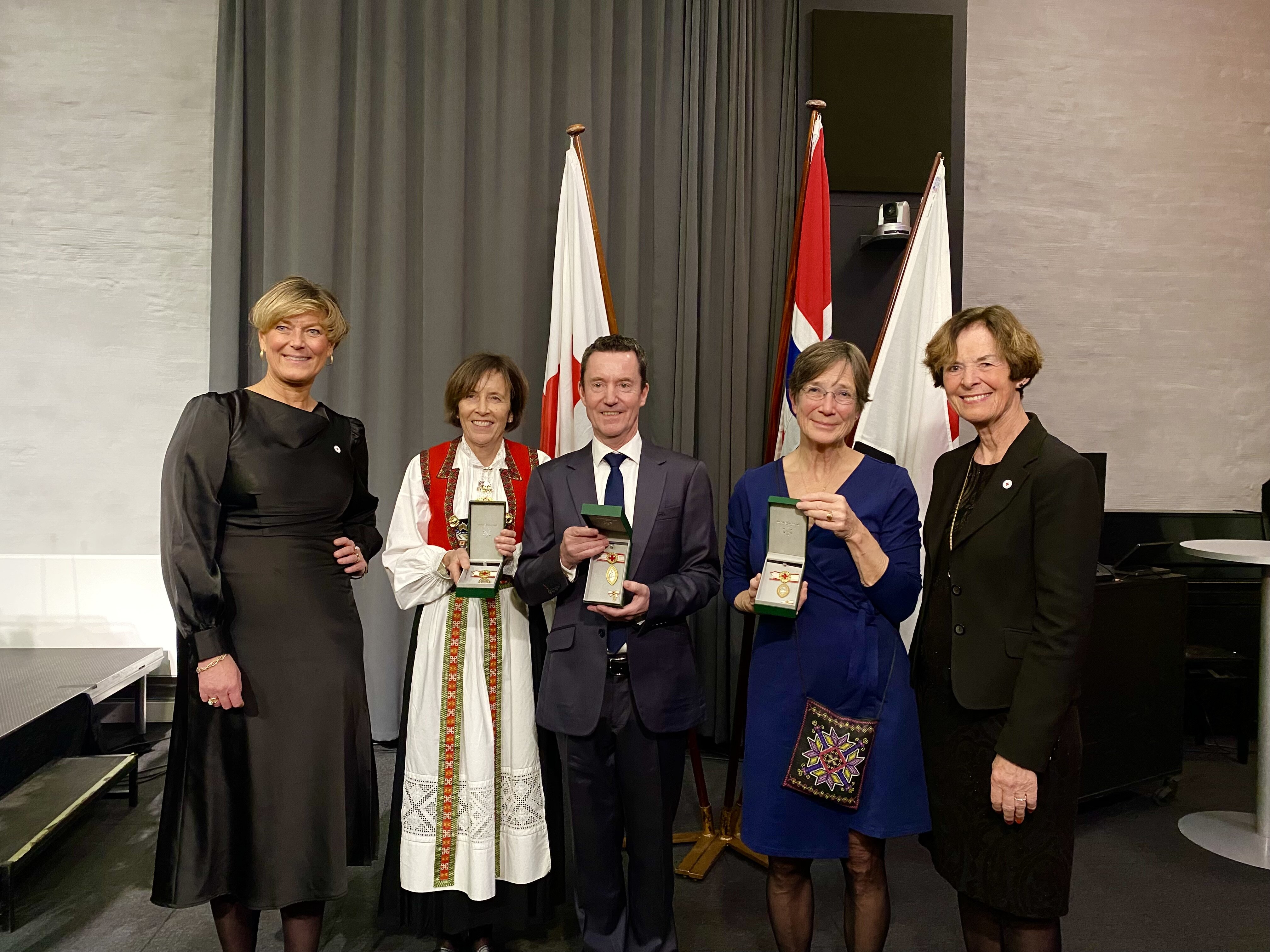 Bilde av prisvinnerne