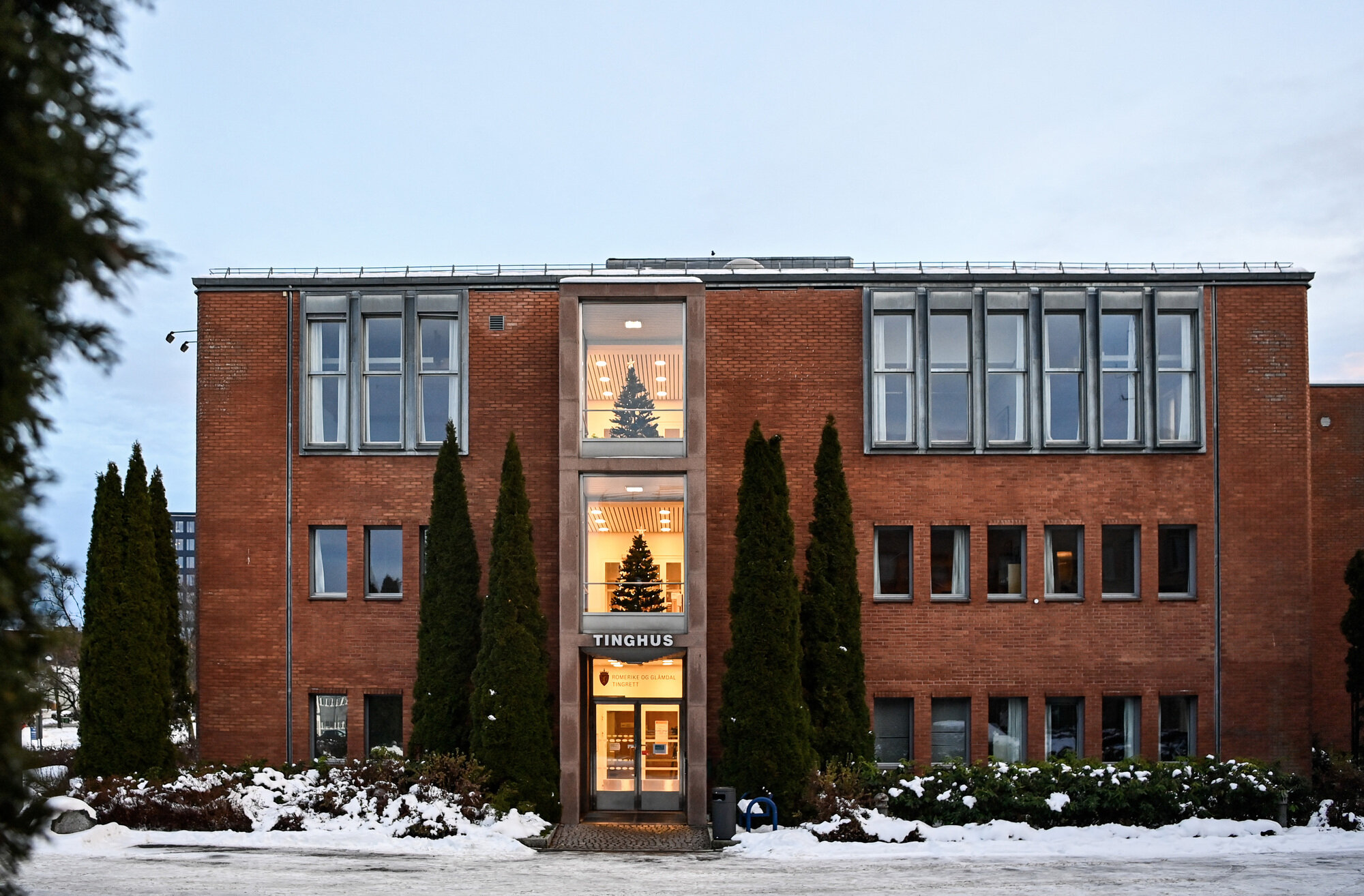 Bildet viser Romerike og Glåmdal tingrett.