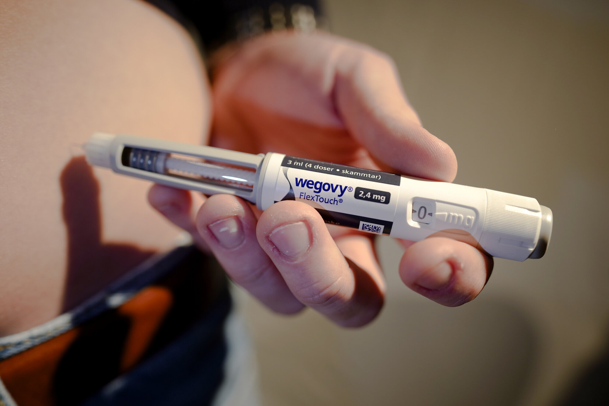 Bildet viser diabetesmedisin som blir injisert.