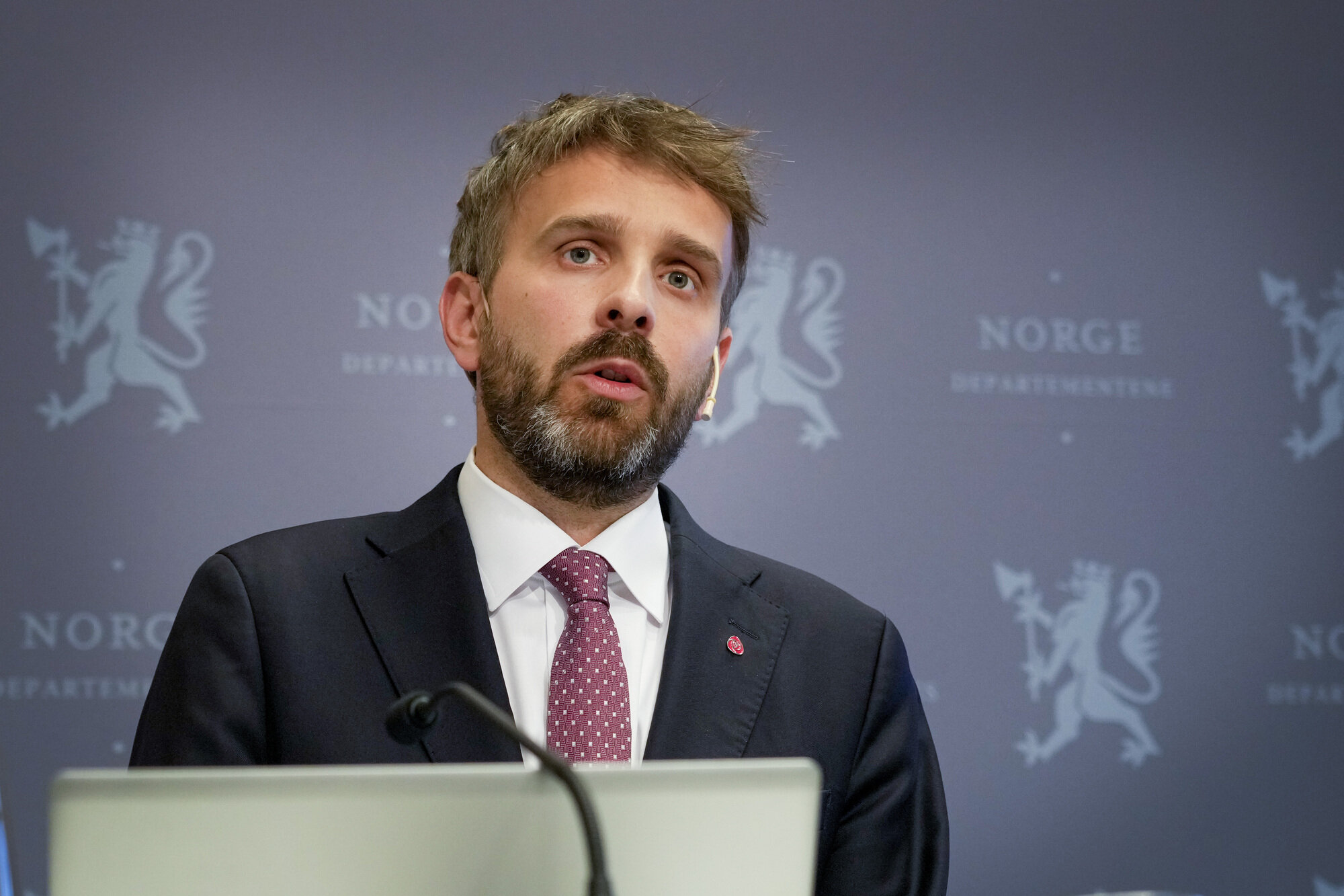 Bildet viser helseminister Jan Christian Vestre.