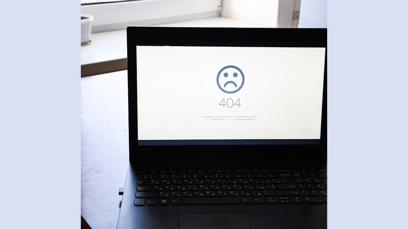 bildet viser pc-trøbbel