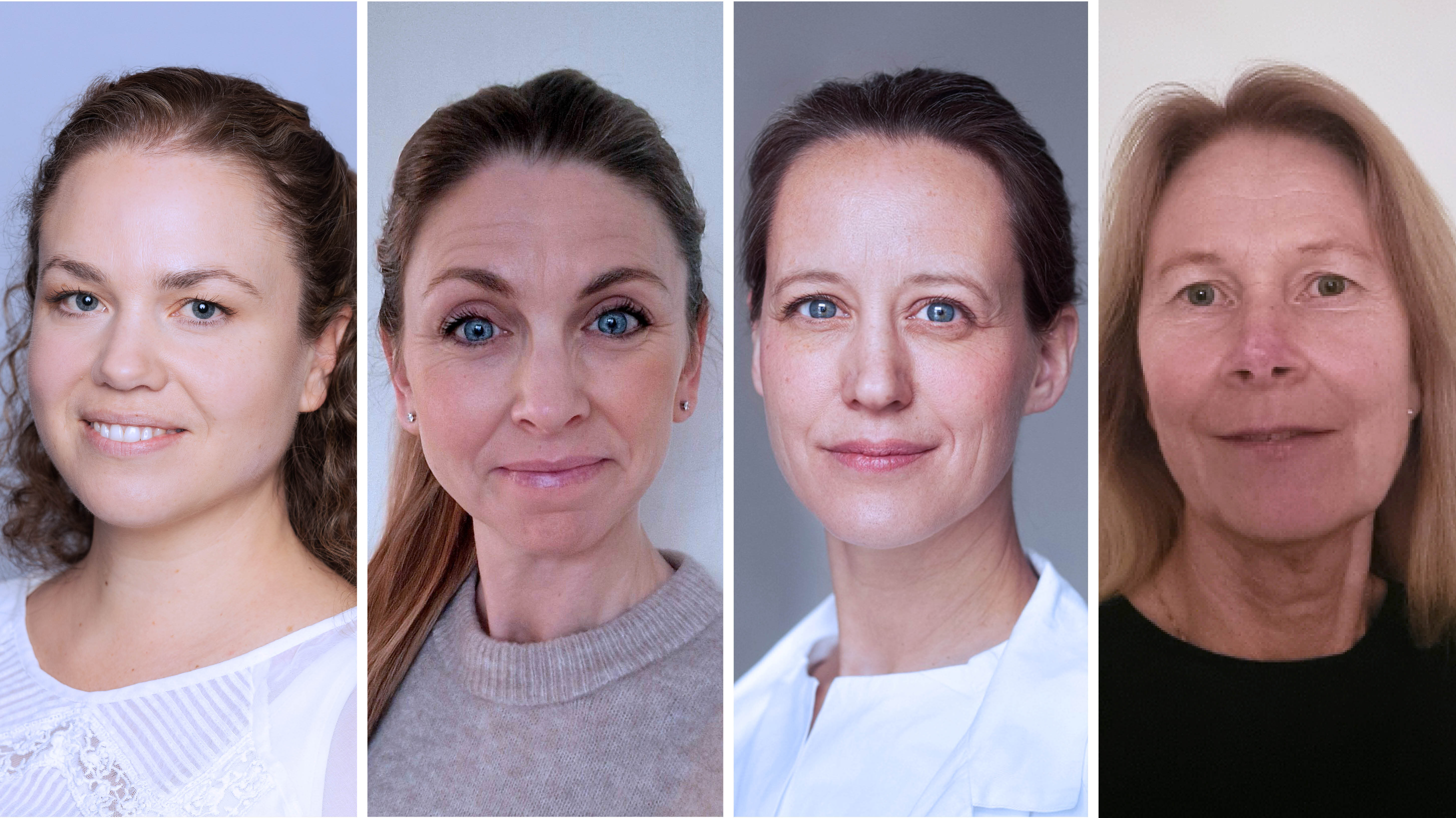Marie Furuholmen Raastad, Thea Christine Skolt, Silje Bjerknes og Christine Tørris 