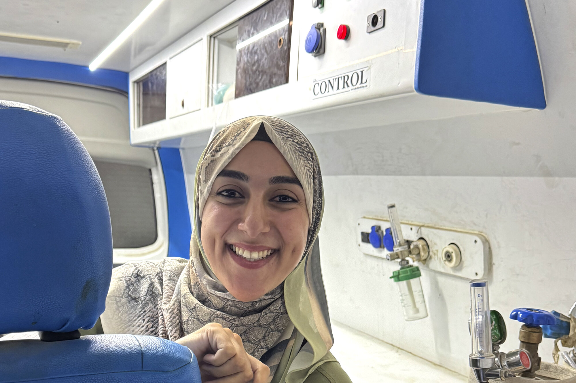 Bilde av sykepleier Esraa