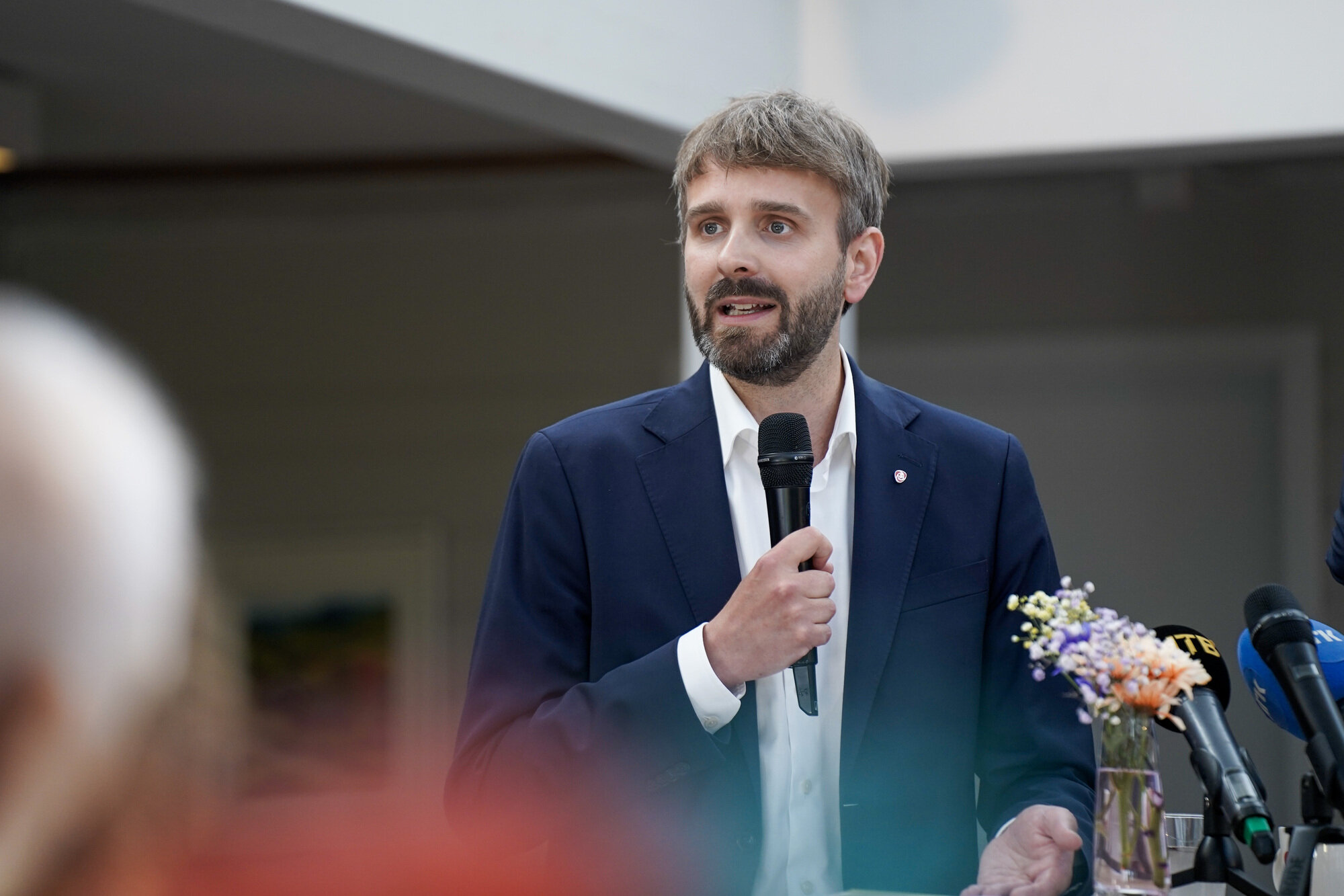 Bildet viser helseminister Jan Christian Vestre.