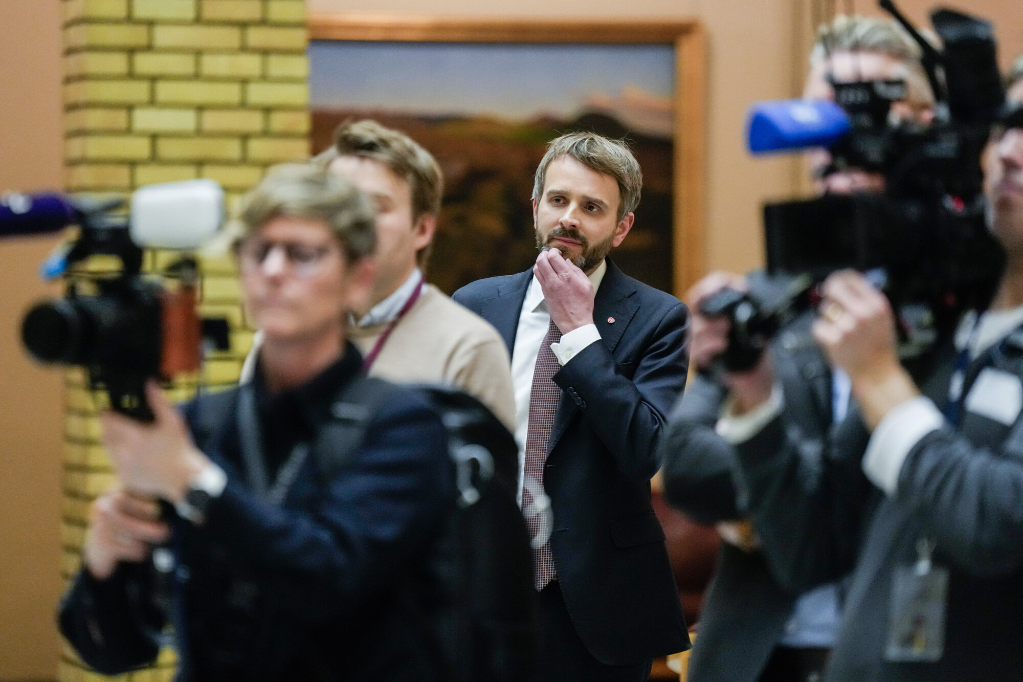 Bildet viser helseminister Jan Christian Vestre.