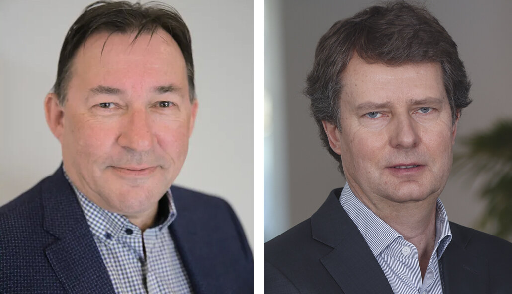 Bilde av Gunnar Alskog og Per Axel Koch