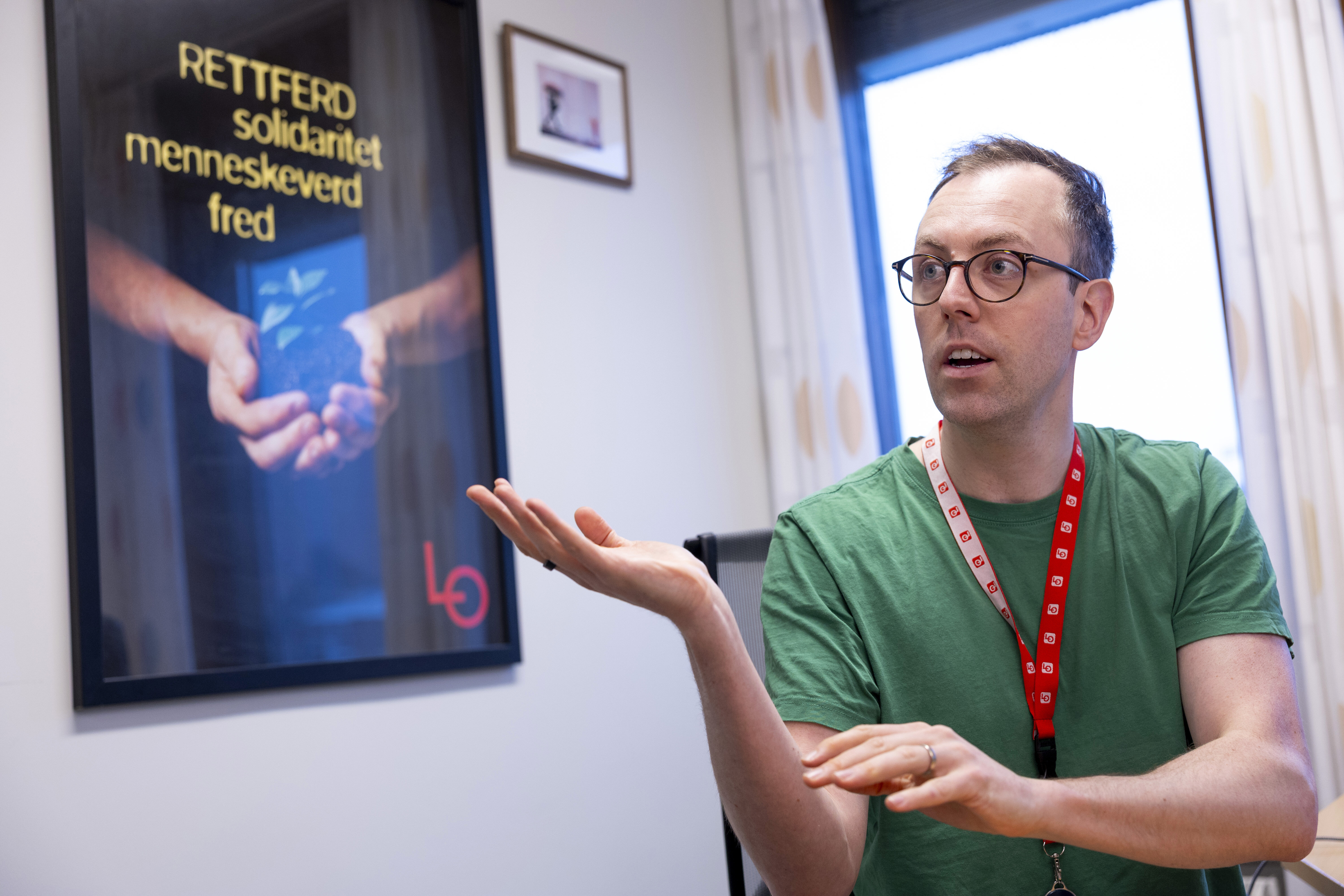 Bildet viser Nicholas Wilkinson.