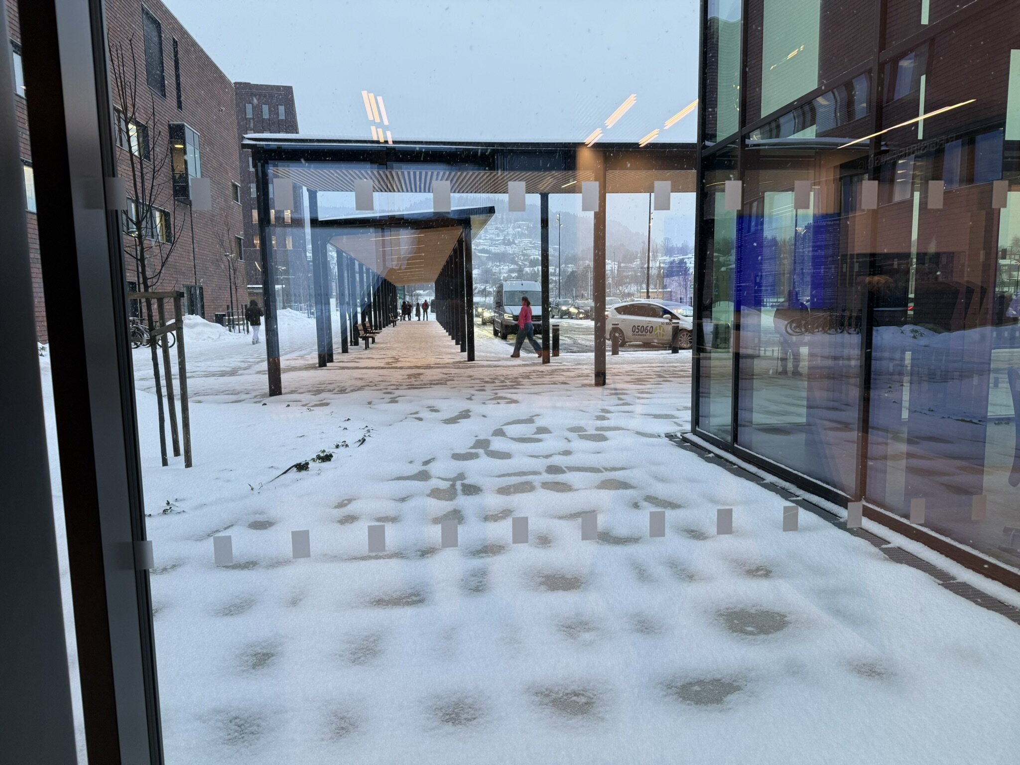 Bildet viser nye drammen sykehus