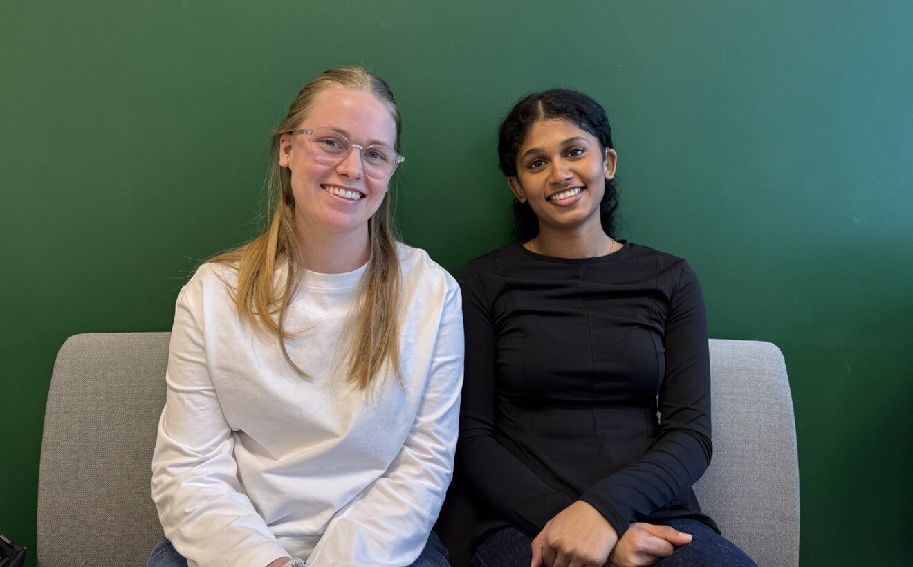 Ingrid N&oslash;kleby-Karlsrud og Kobisha Karikalan