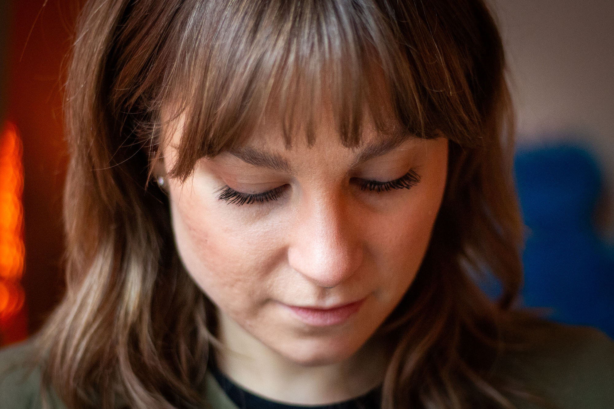 Bildet viser Sarah Vestrheim.