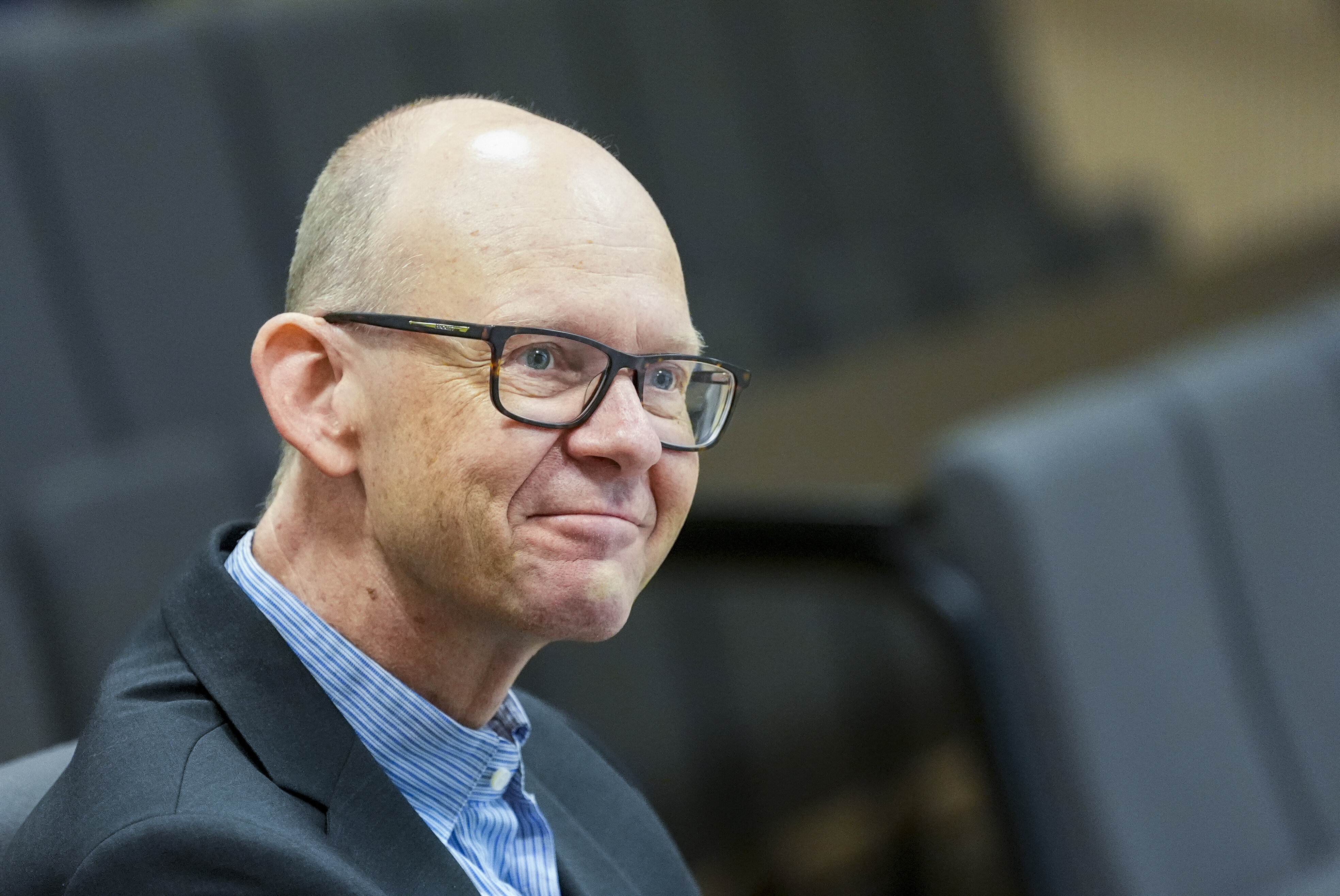 Bildet viser Geir Axelsen, leder i TBU og adm dir i SSB