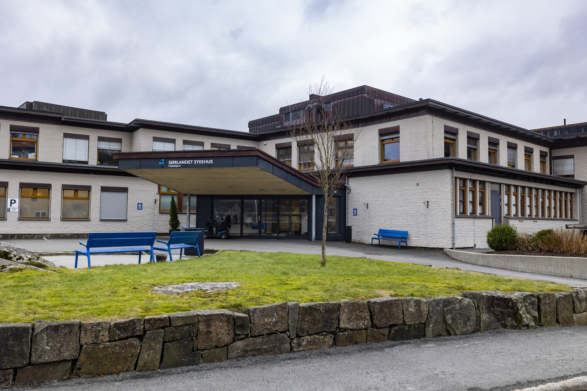 Bildet viser Flekkefjord sykehus