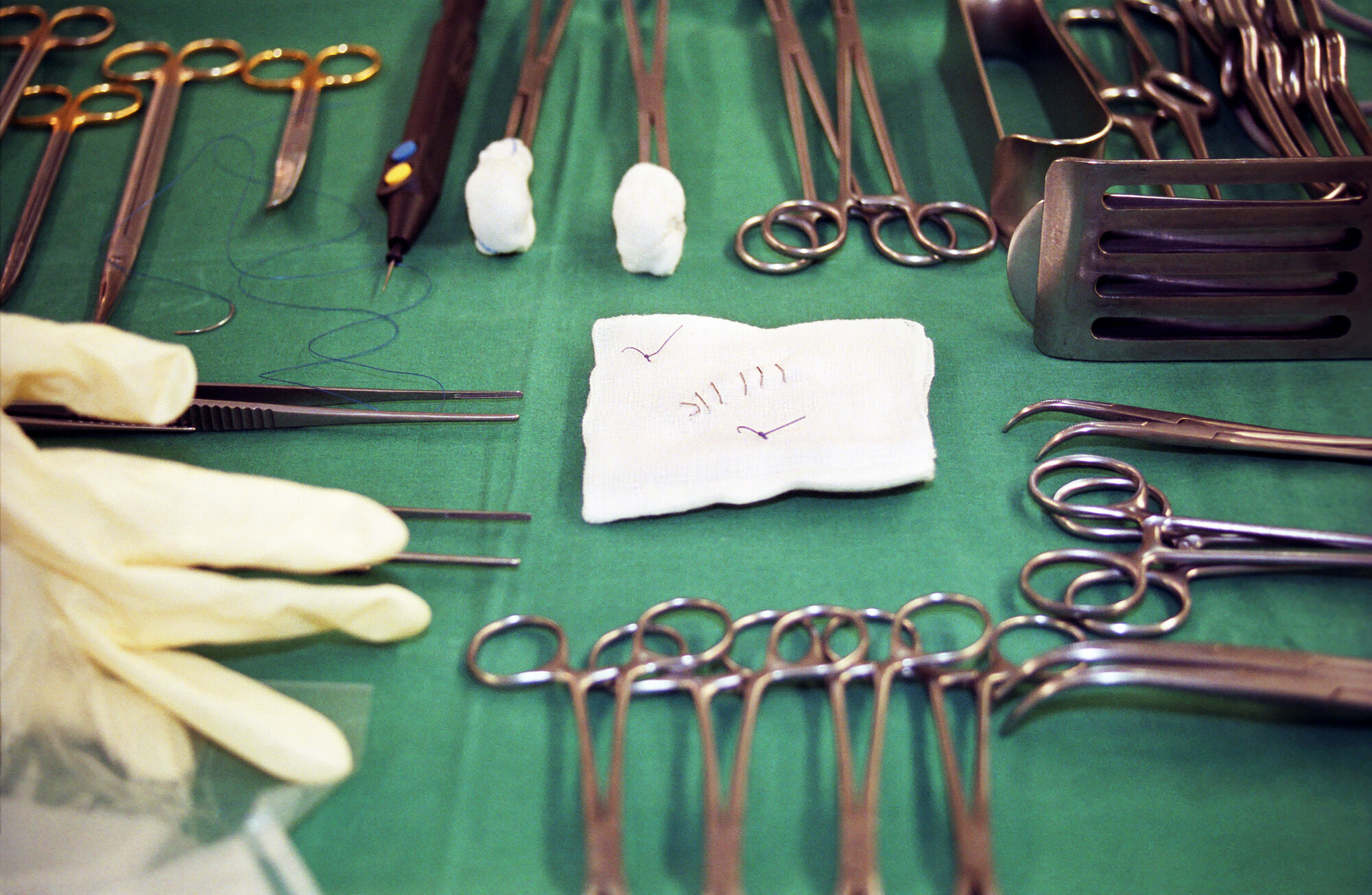 Bilde av operasjonsutstyr