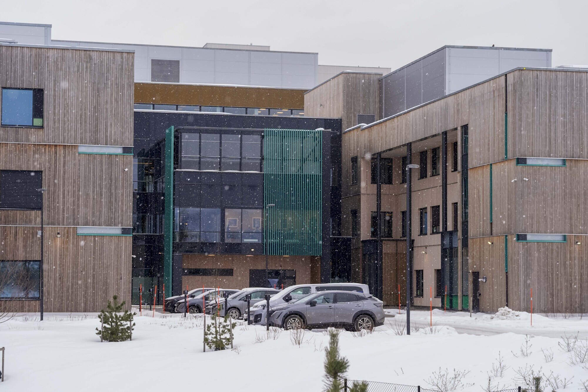 Bildet viser Drammen sykehus.