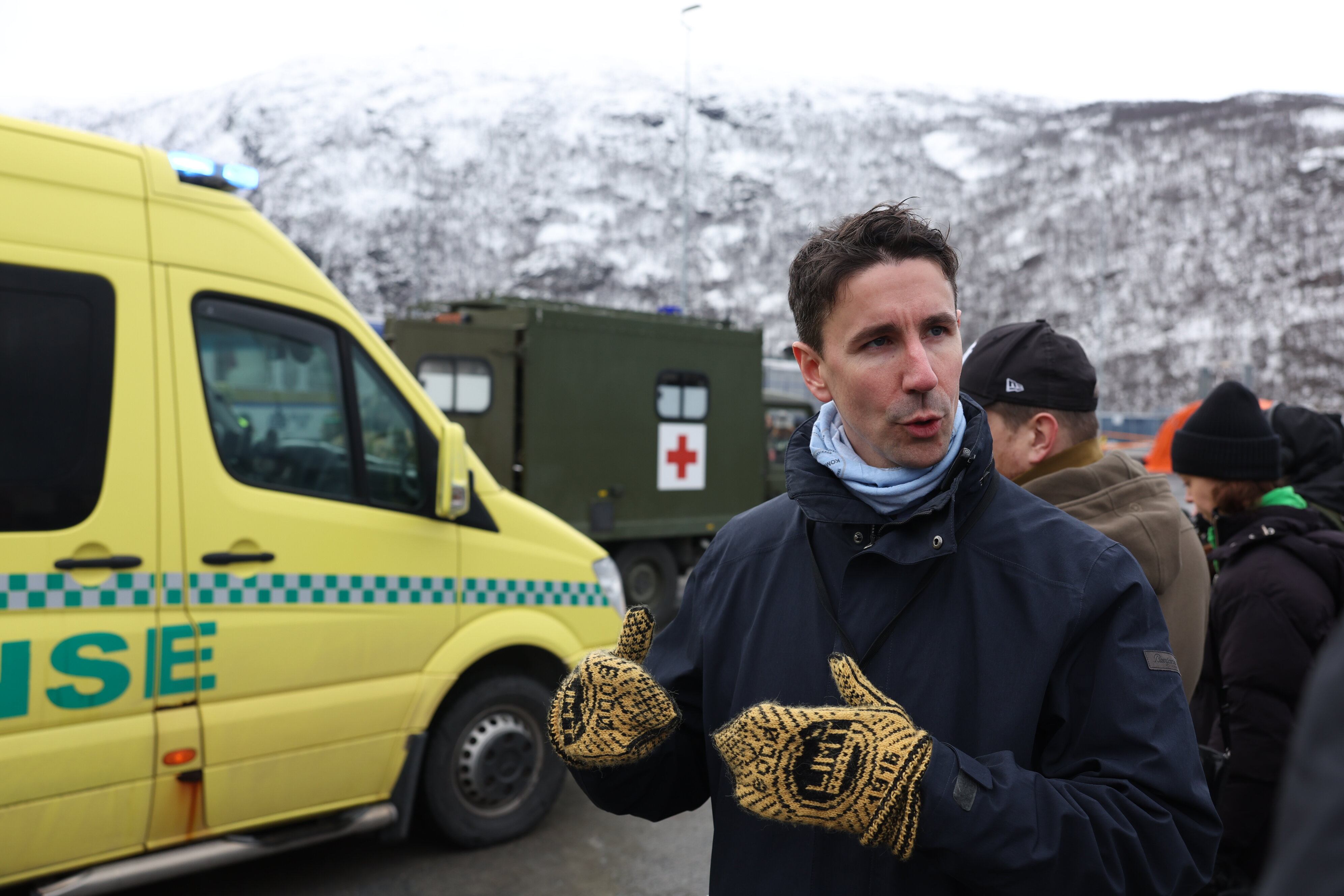 bilde av ole tobias olsen, sykepleier og beredskapsleder i narvik kommune