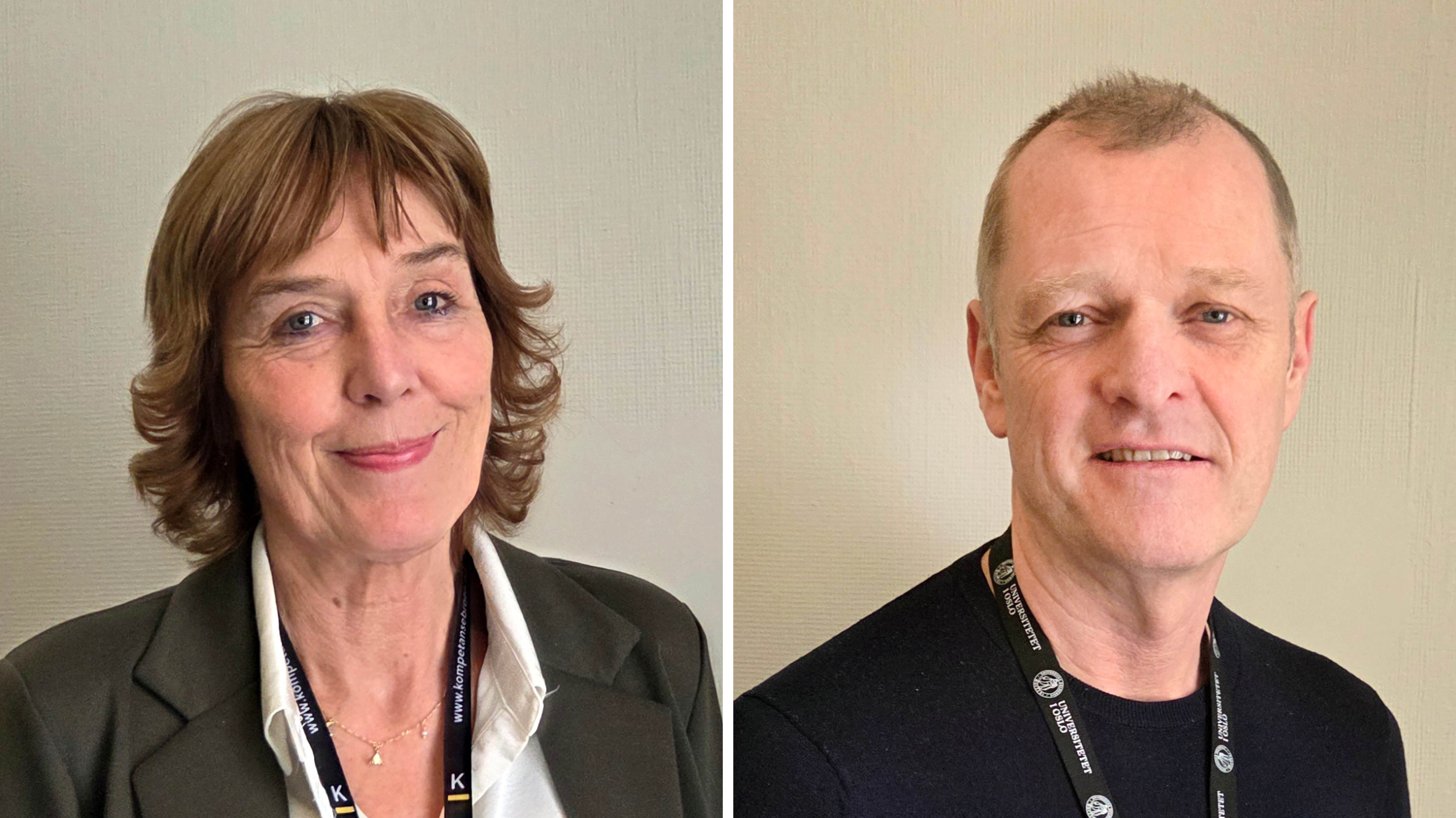 Bildet viser Kari Raaum Hovde og Anners Lerdal