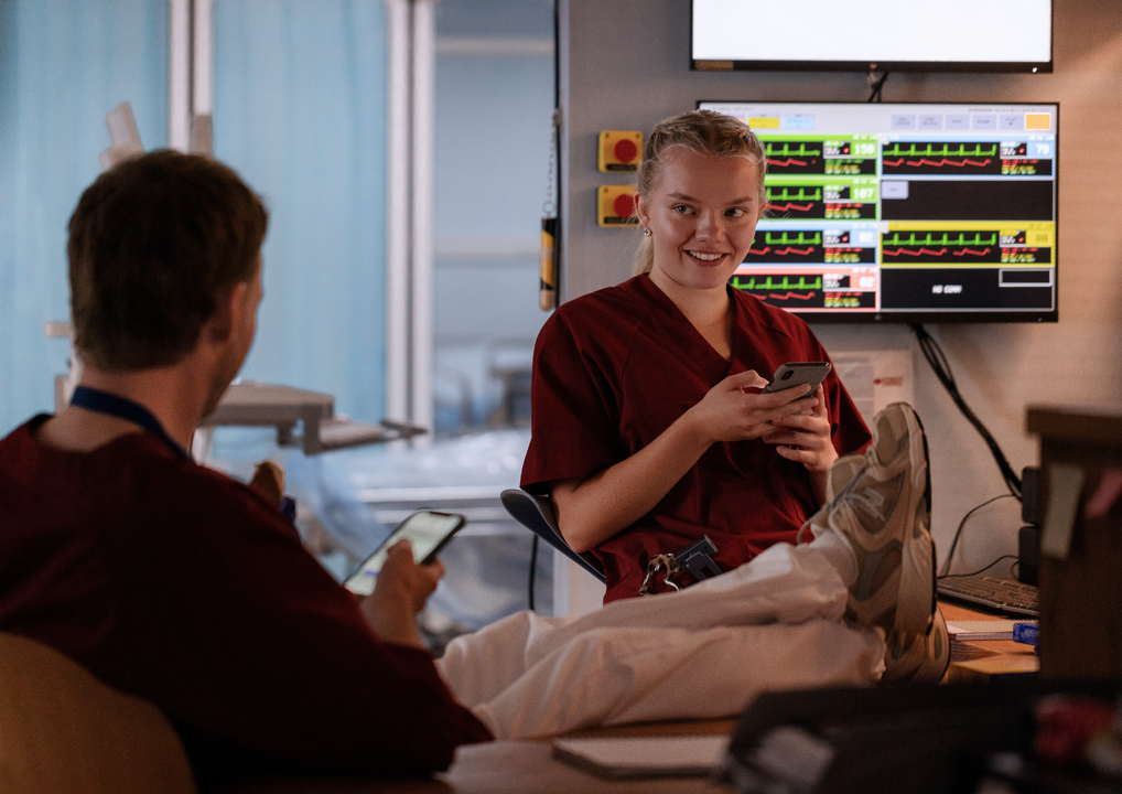 Akuttsykepleier Mari LIS