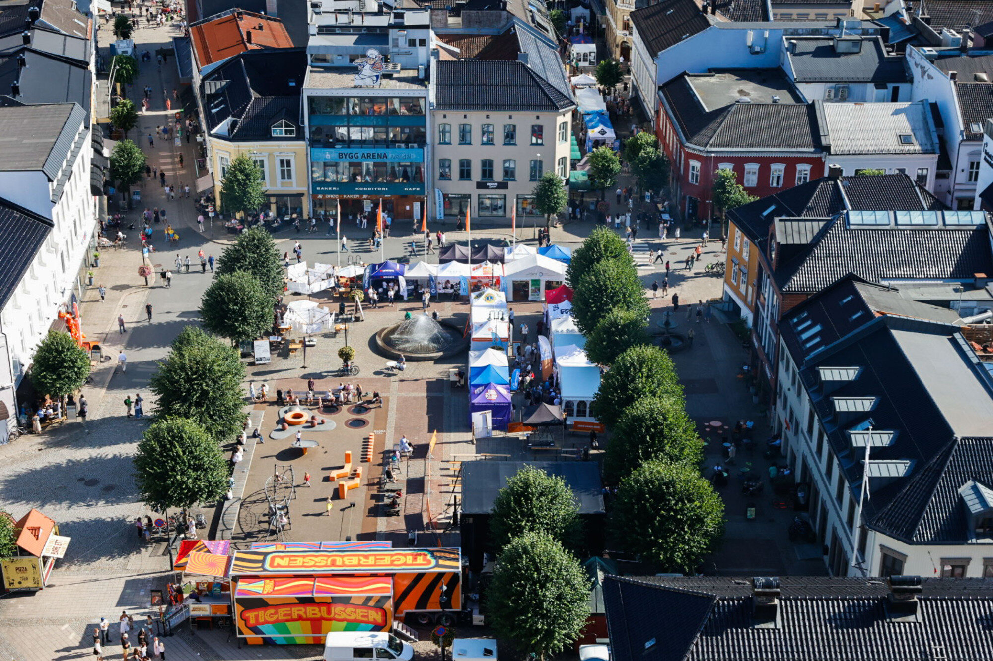 Bilde av Arendal sentrum