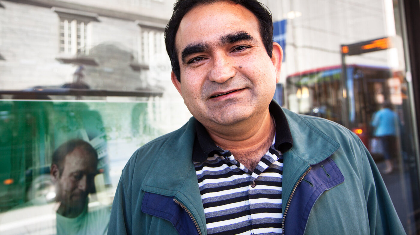 Arshad Mahmood, sykepleier og tillitsvalgt Arshad Mahmood, sykepleier og tillitsvalgt