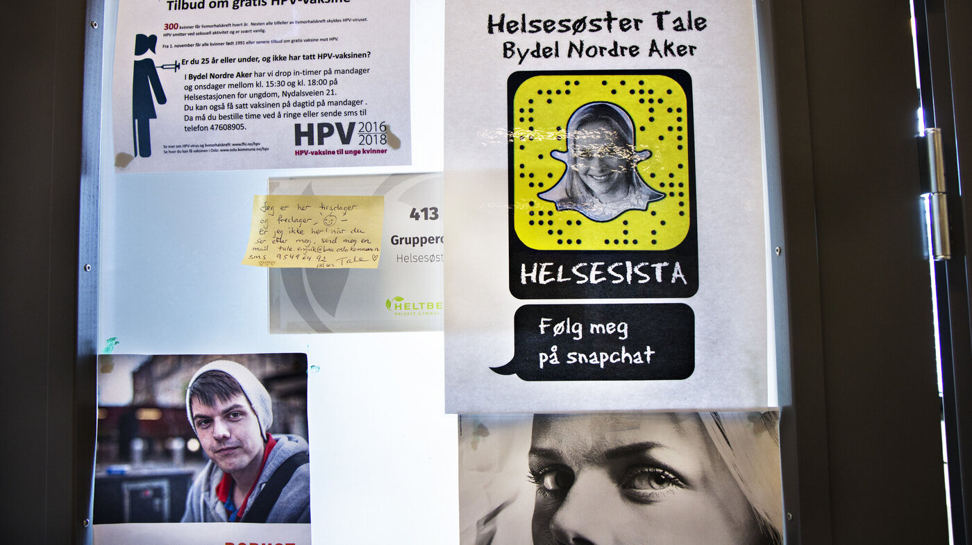 Hos helsesøster Tale Maria Krohn Engvik Hos helsesøster Tale Maria Krohn Engvik