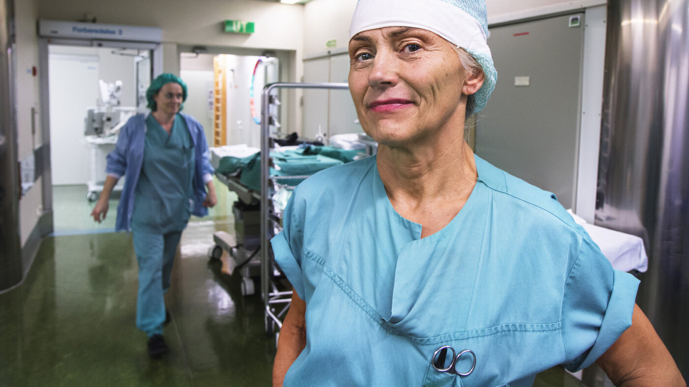 Anestesisykepleier Brigitte Schmidt