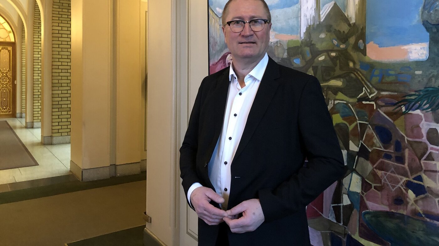 Bildet viser KrF-politikeren Geir Jørgen Bekkevold