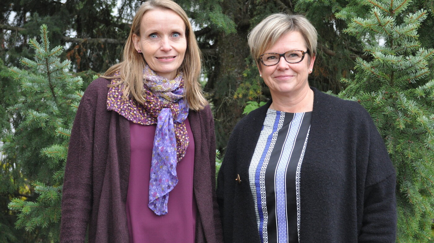 Guri Bråthen og Lene Melbye er Østre Totens første kvinnelige ordfører og varaordfører