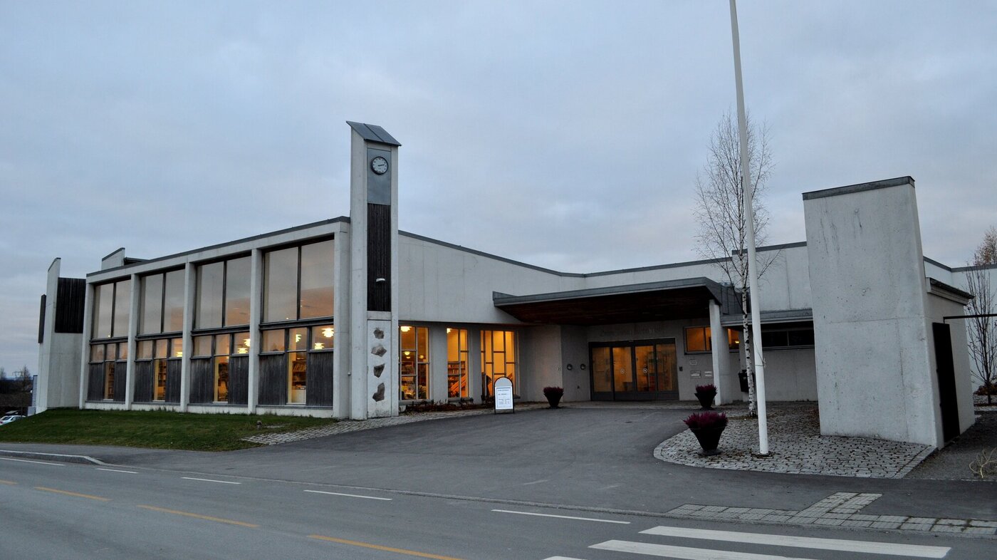 Rådhuset på Lena i Østre Toten kommune