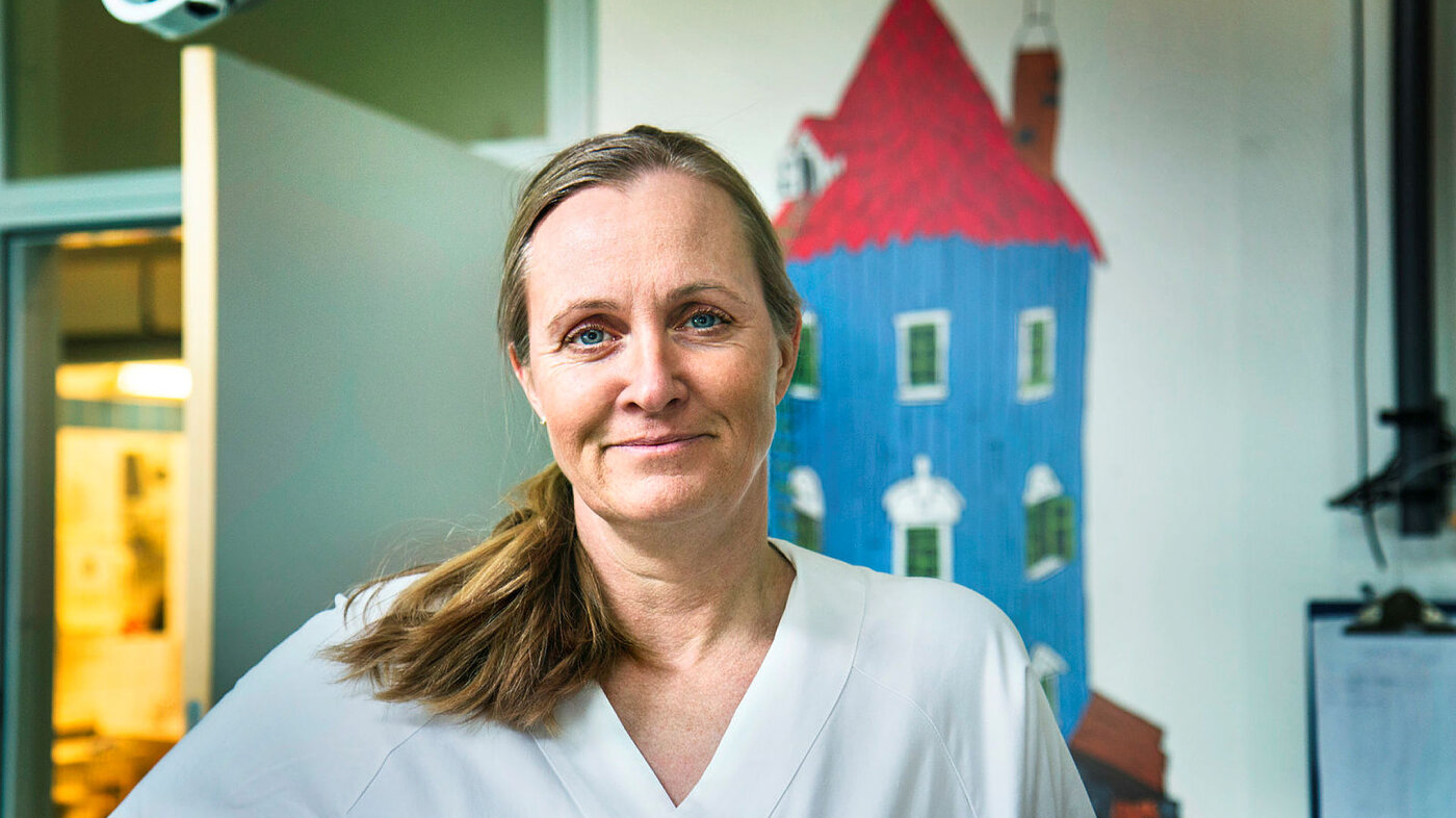 Tonje Hallan Kristiansen, barnesykepleier Ullevål sykehus, barnemottakat og barneinfeksjonsposten