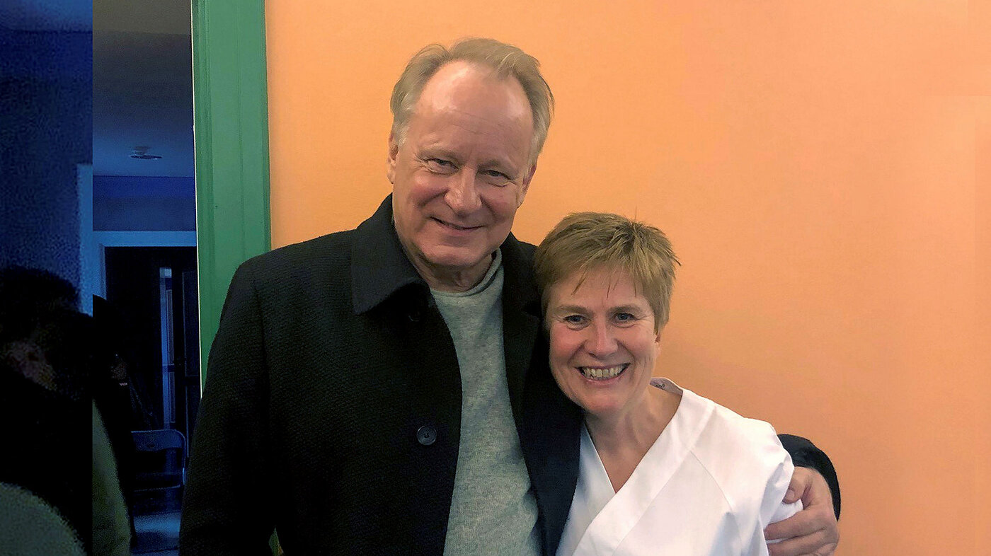 Stellan Skarsgård og Bente Westad