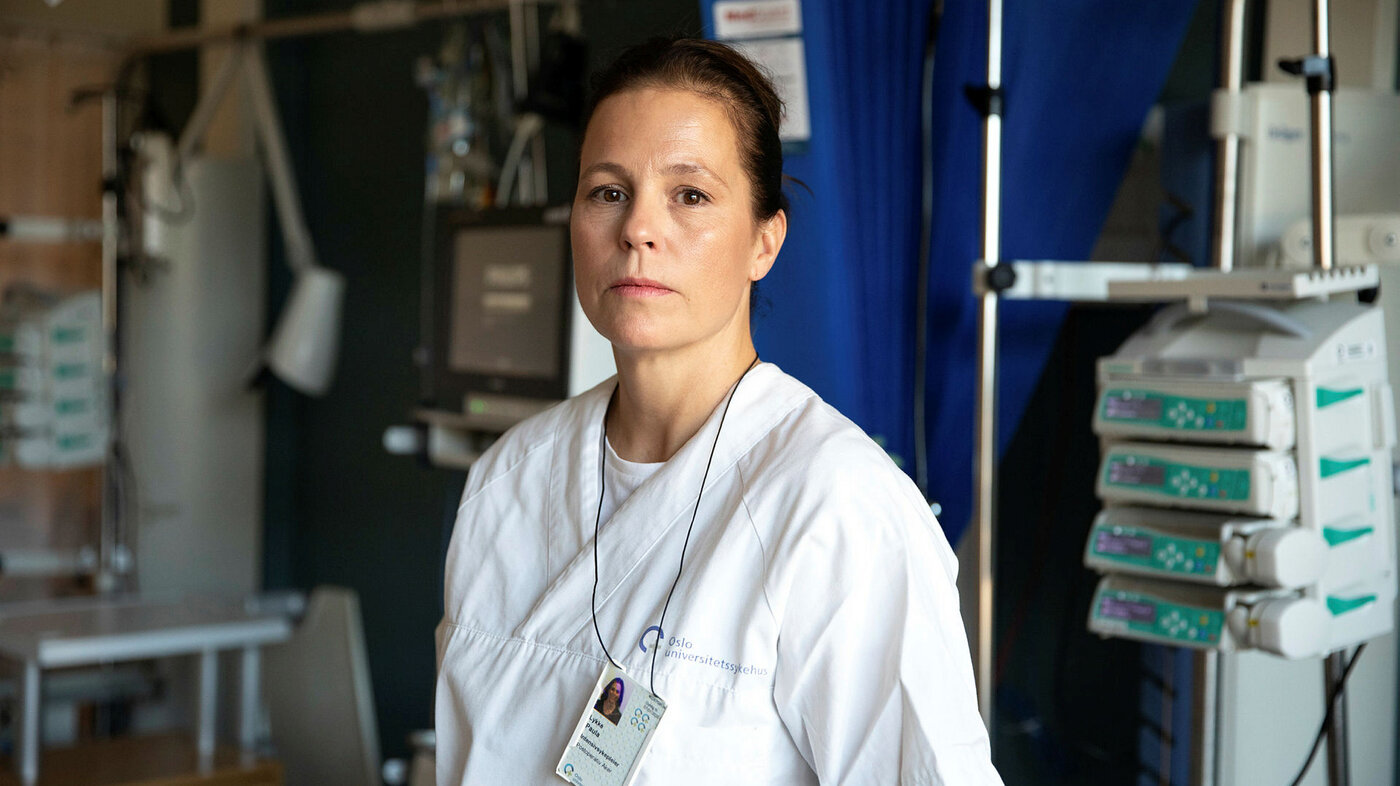 Faggruppeleder for intensivsykepleierne (NSFLIS) Paula Lykke