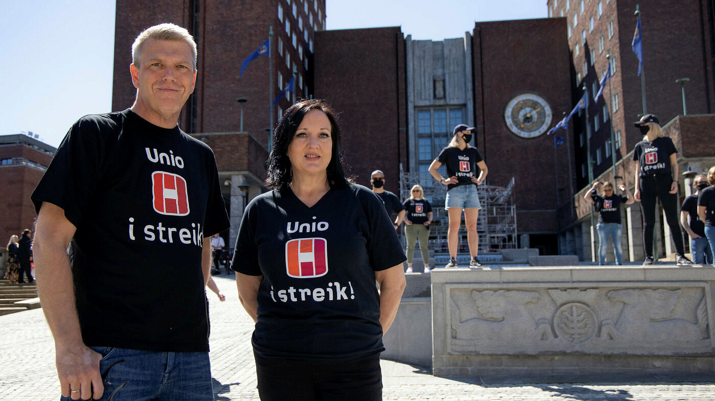 Bård Eirik Ruud og Aina Skjefstad Andersen