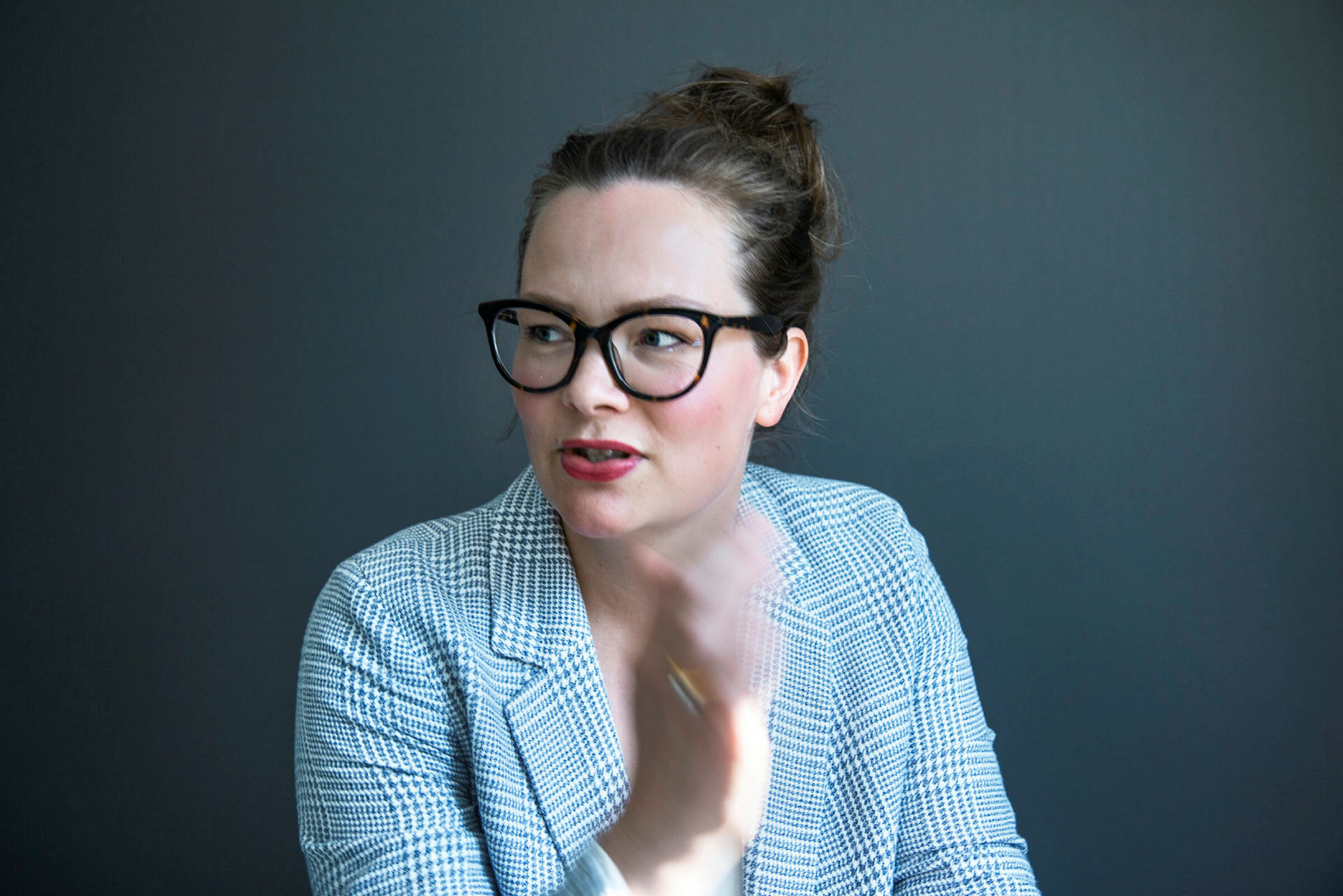 Silje Naustvik, nestleder i NSF Silje Naustvik, nestleder i NSF
