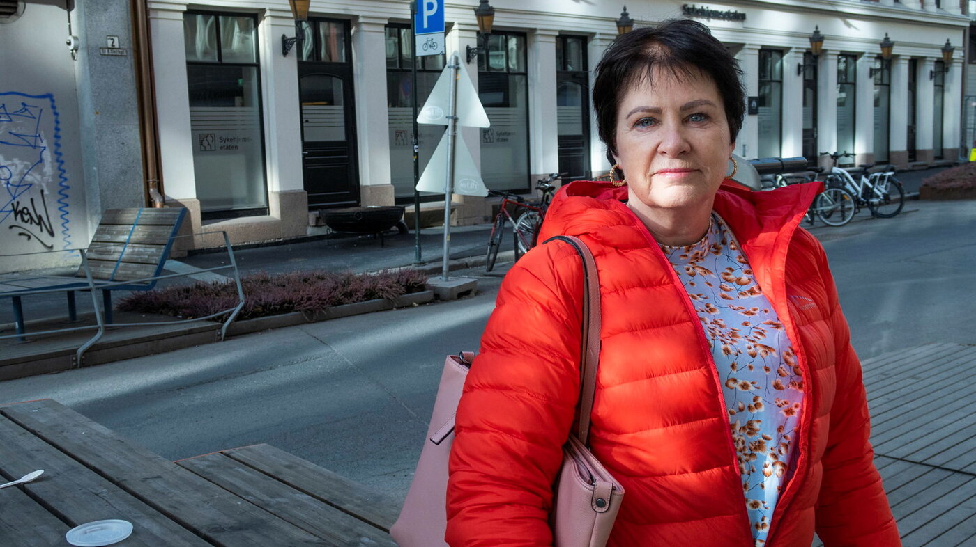 Birgitte Gundersen, intensivsykepleier, Røde Kors Bildet viser Birgitte Gundersen, intensivsykepleier, Røde Kors