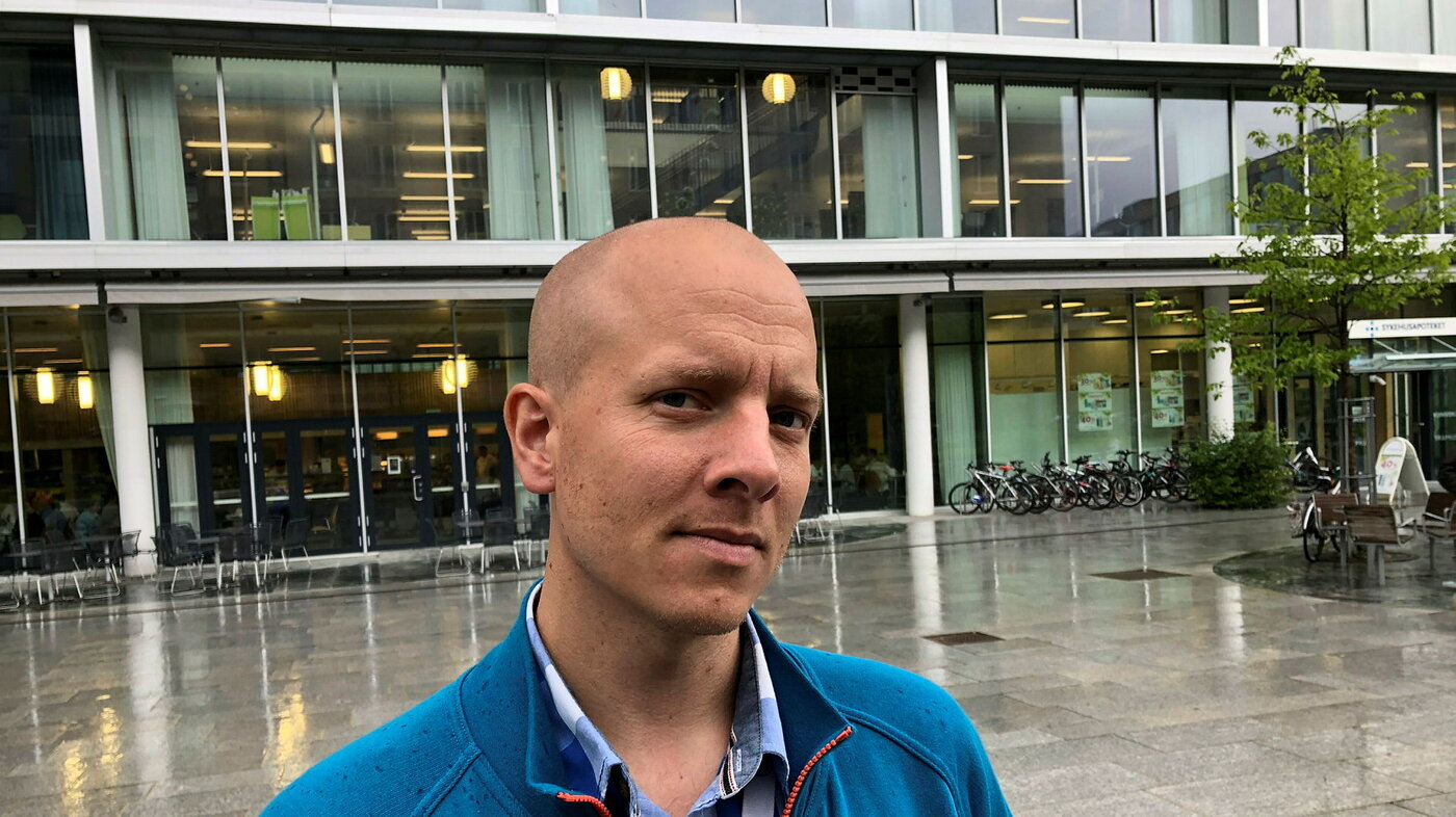 Kenneth Grip Bildet viser Kenneth Grip, foretakstillitsvalgt for NSF på St. Olavs hospital i Trondheim