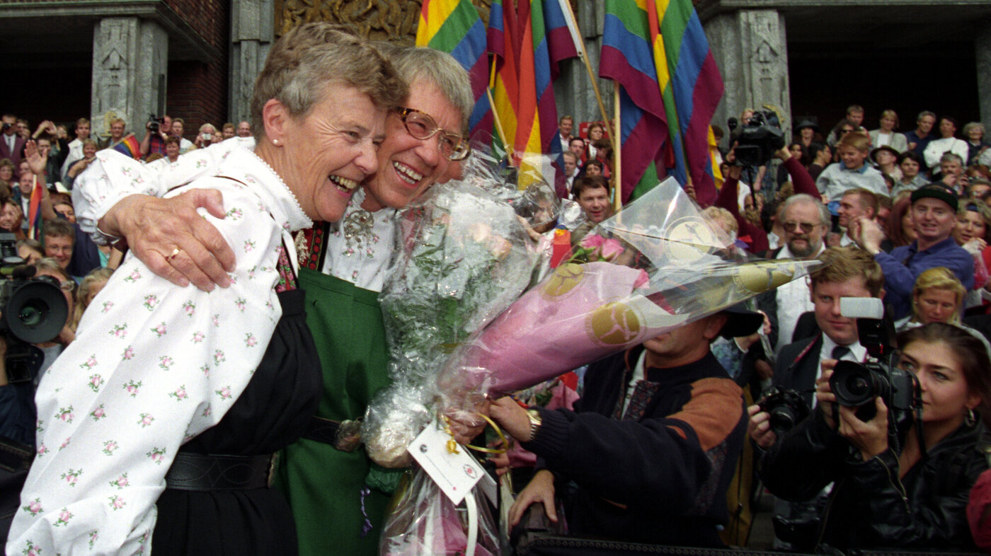 Kim Friele og Wenche Lowzow Kim Friele og Wenche Lowzow