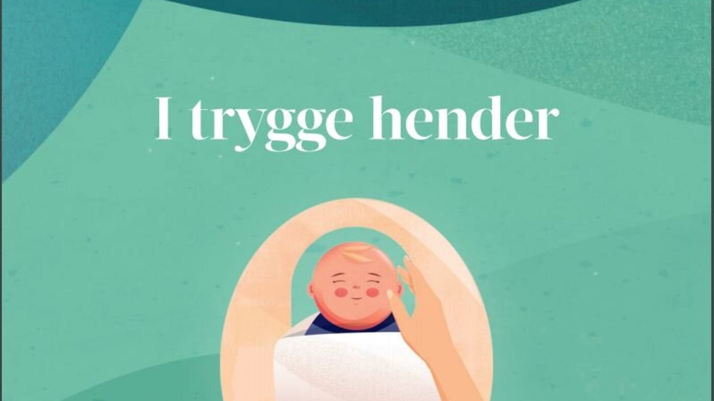 Bildet viser tegning av baby